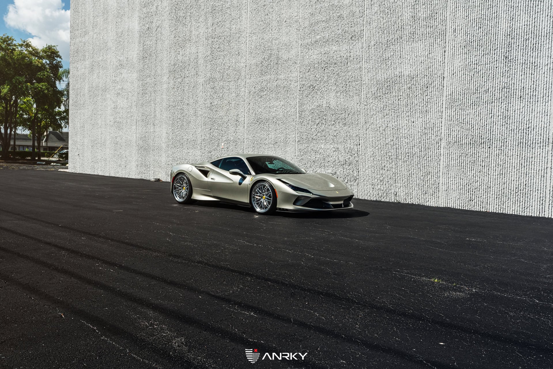 Ferrari F8 | | on ANRKY JDX-220 | Two Tone: Brushed Face + Mirror Polished Windows