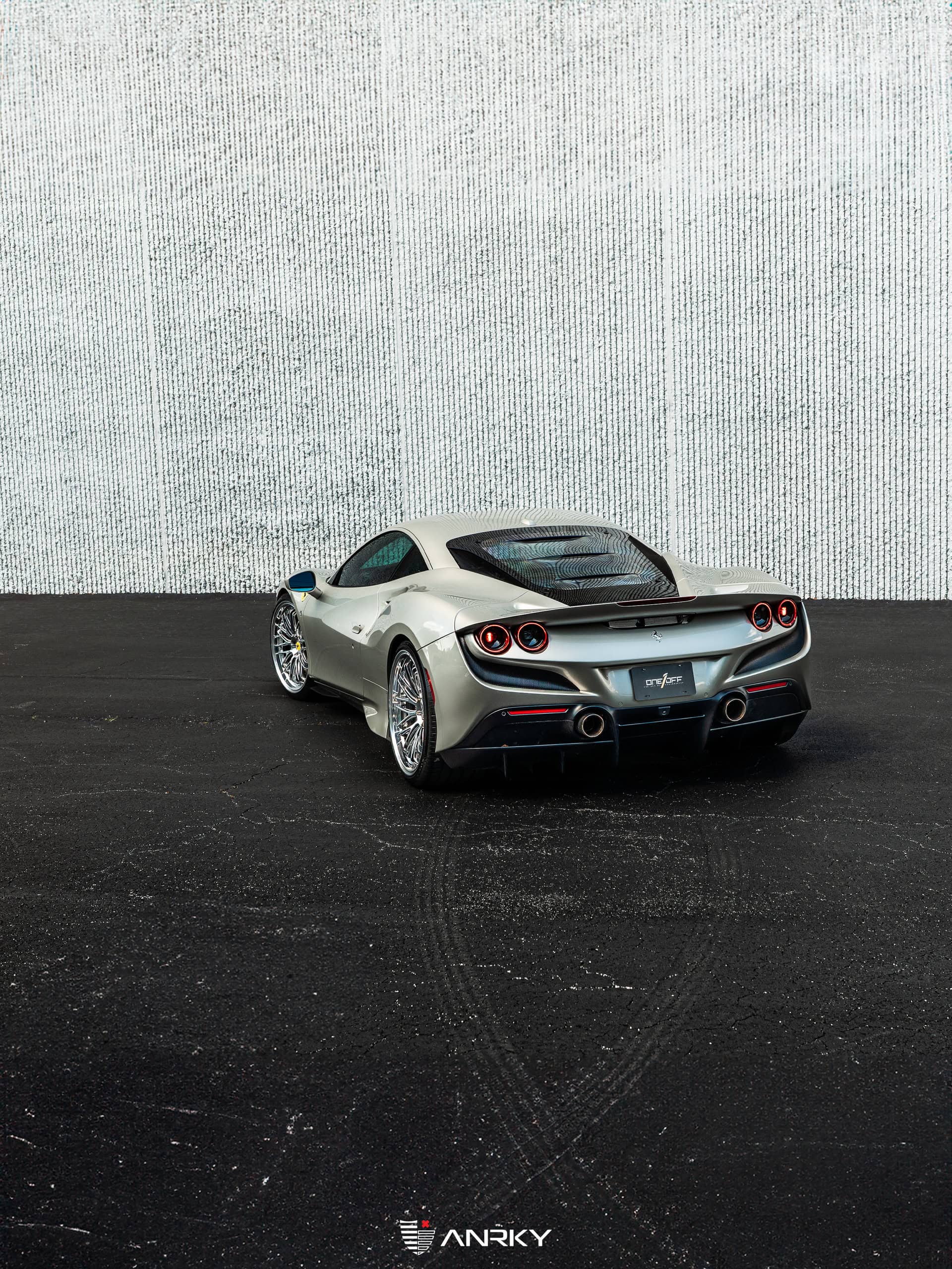 Ferrari F8 | | on ANRKY JDX-220 | Two Tone: Brushed Face + Mirror Polished Windows
