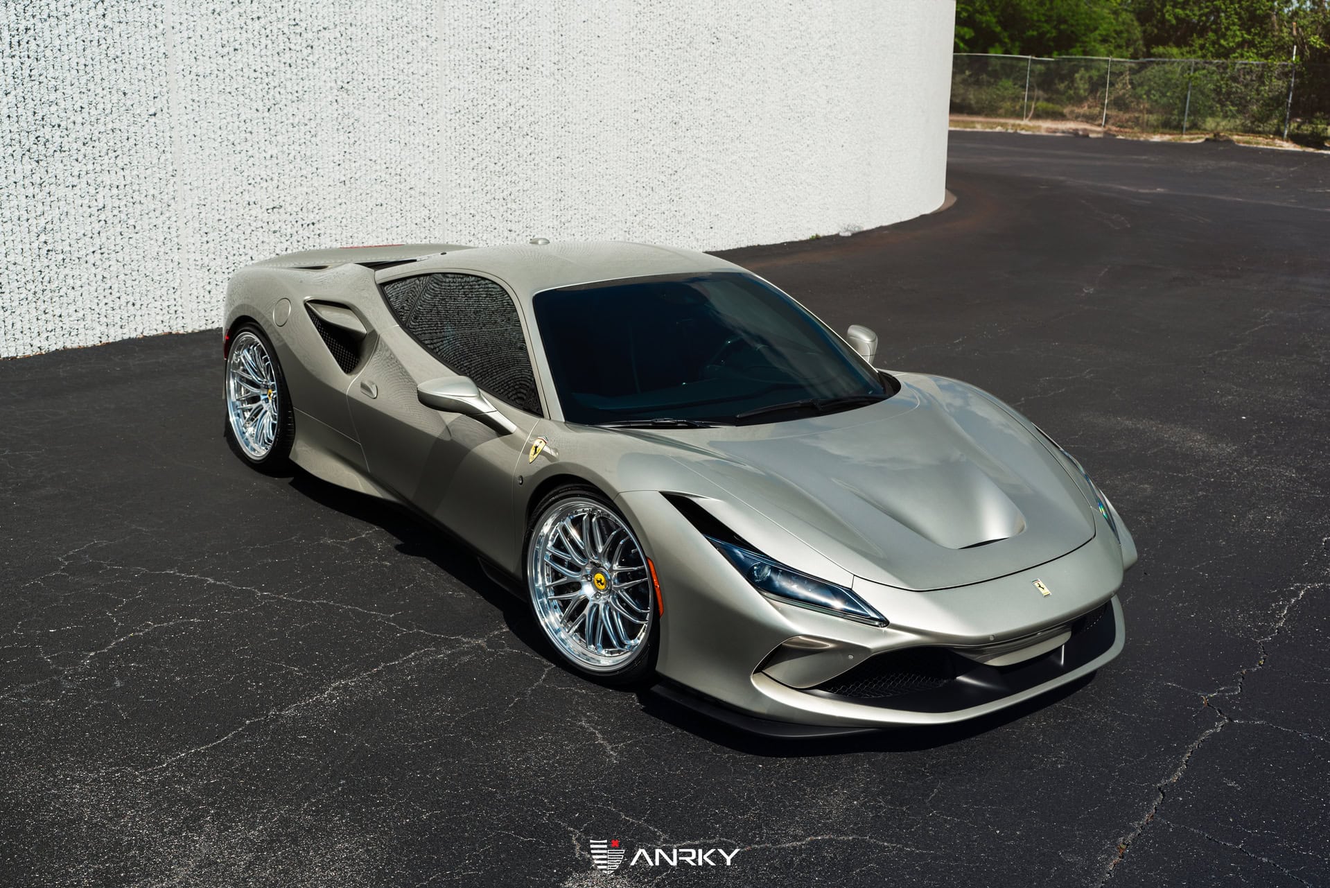 Ferrari F8 | | on ANRKY JDX-220 | Two Tone: Brushed Face + Mirror Polished Windows