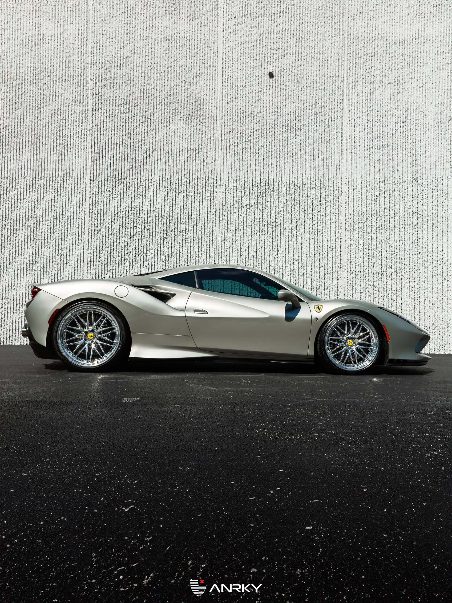 Ferrari F8 | | on ANRKY JDX-220 | Two Tone: Brushed Face + Mirror Polished Windows