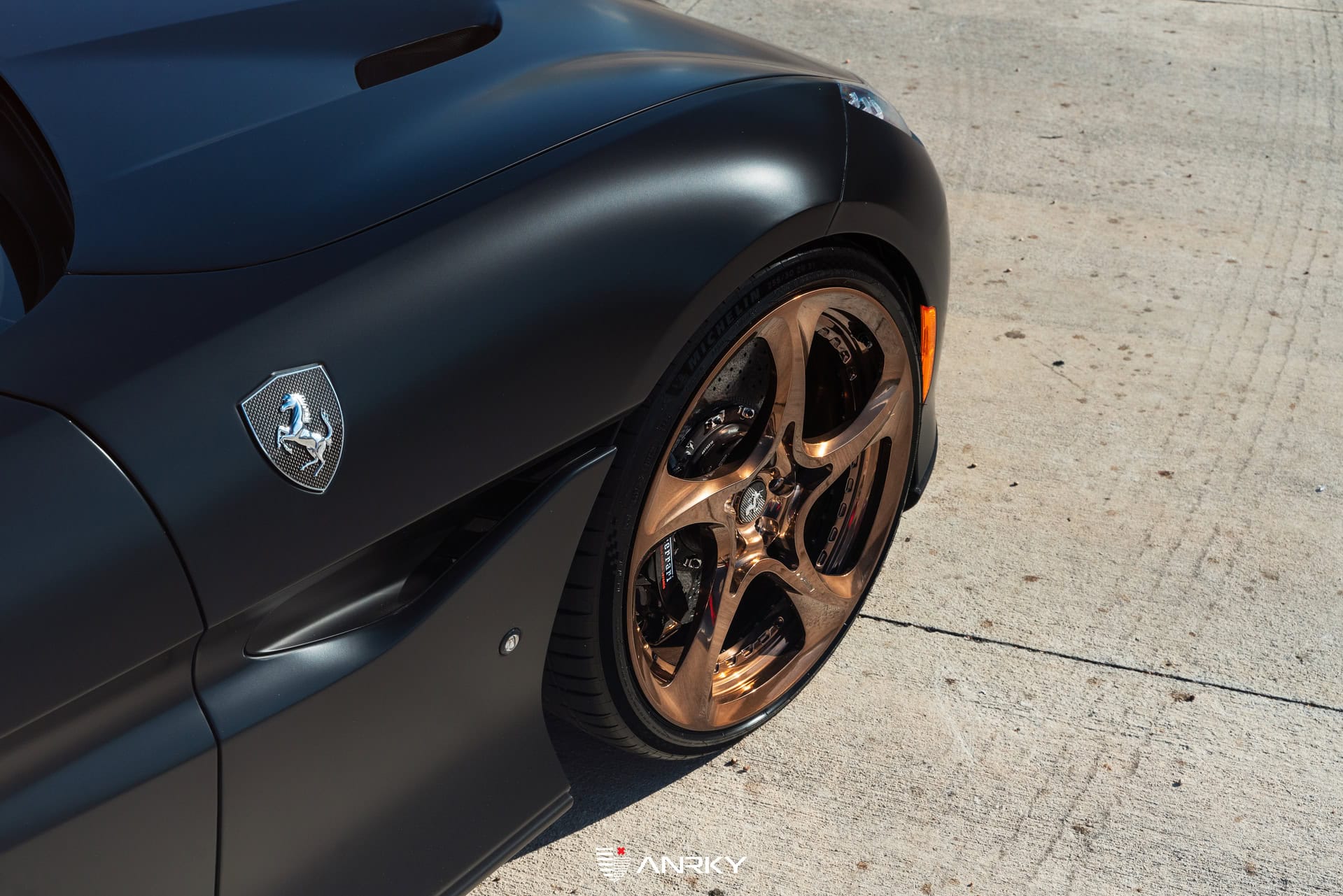 Photo 21 of Ferrari Portofino | | on ANRKY XR-205 | Polished Bronze