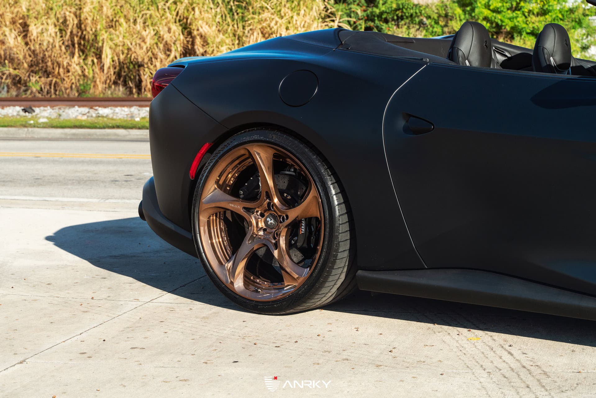 Photo 22 of Ferrari Portofino | | on ANRKY XR-205 | Polished Bronze