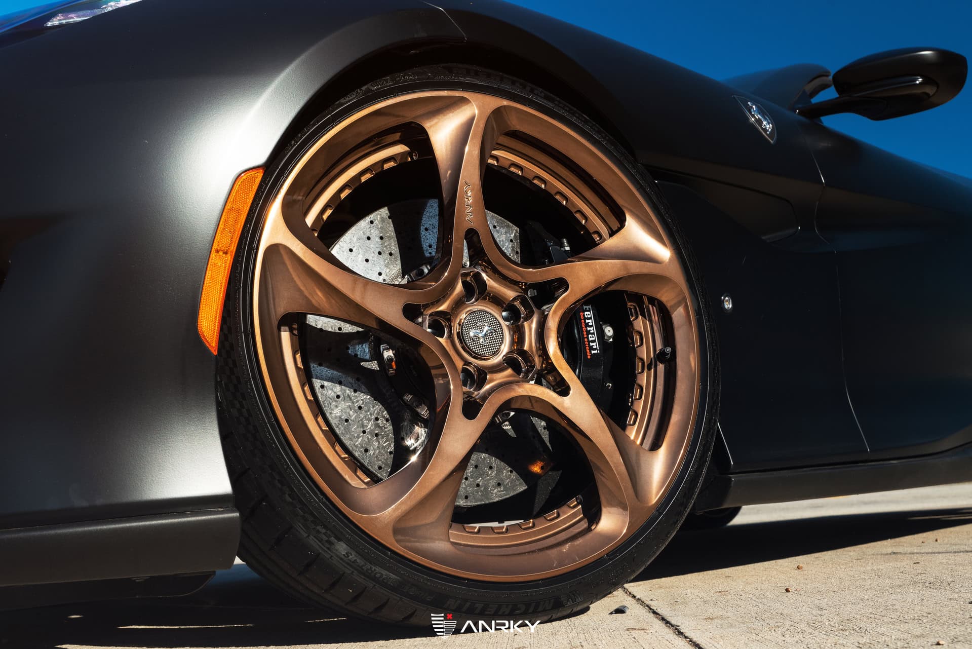 Ferrari Portofino | | on ANRKY XR-205 | Polished Bronze