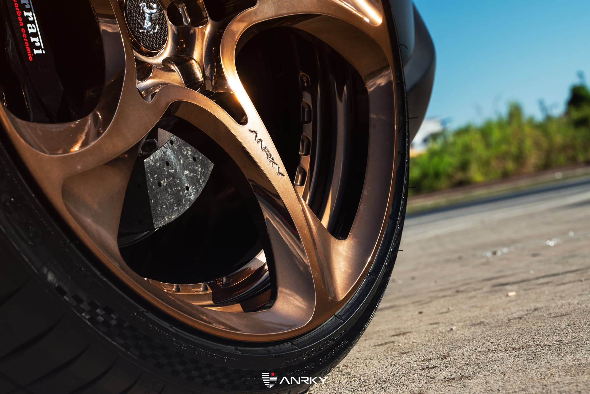 Ferrari Portofino | | on ANRKY XR-205 | Polished Bronze