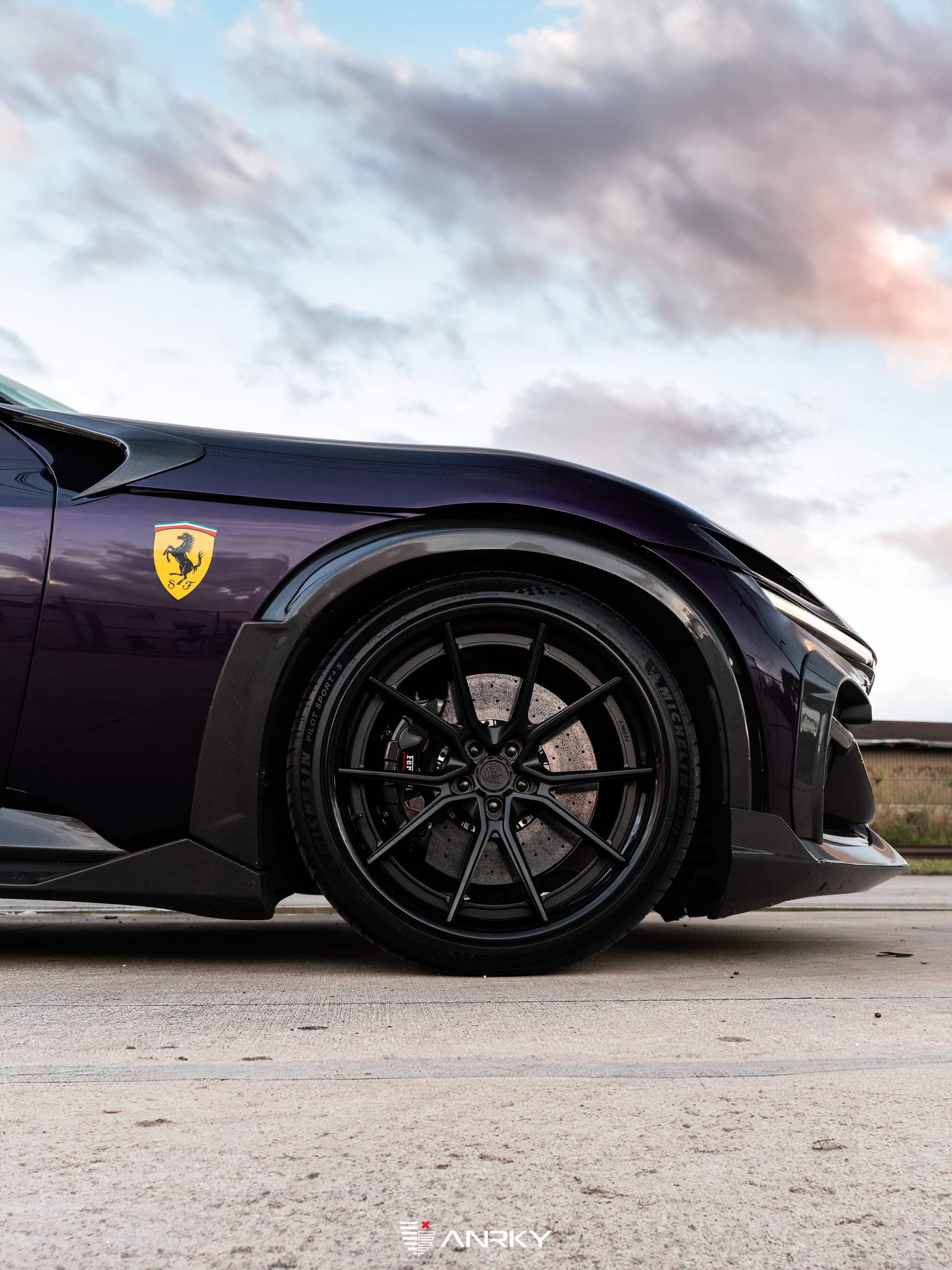 RNG Purosangue | Hong Kong Viola | on ANRKY AN31 | Satin Black