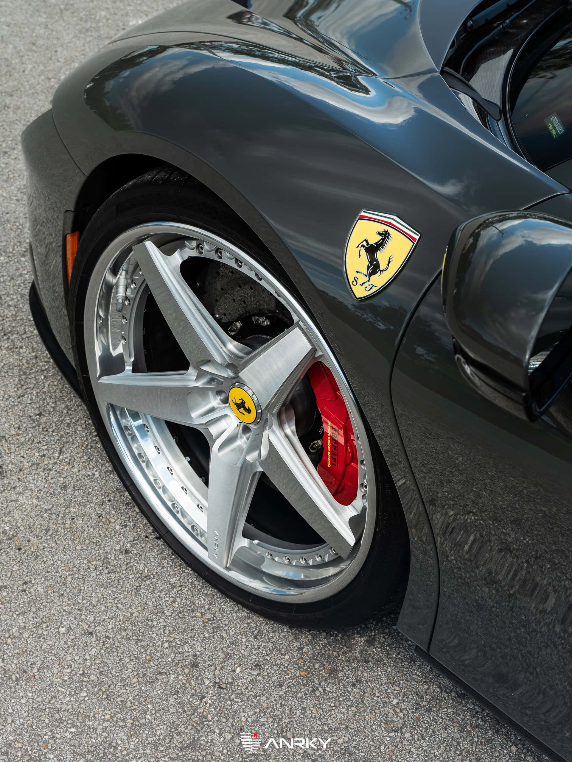 Ferrari SF90 Stradale | Grigio Medio | ANRKY RS5.3 | Brushed Clear
