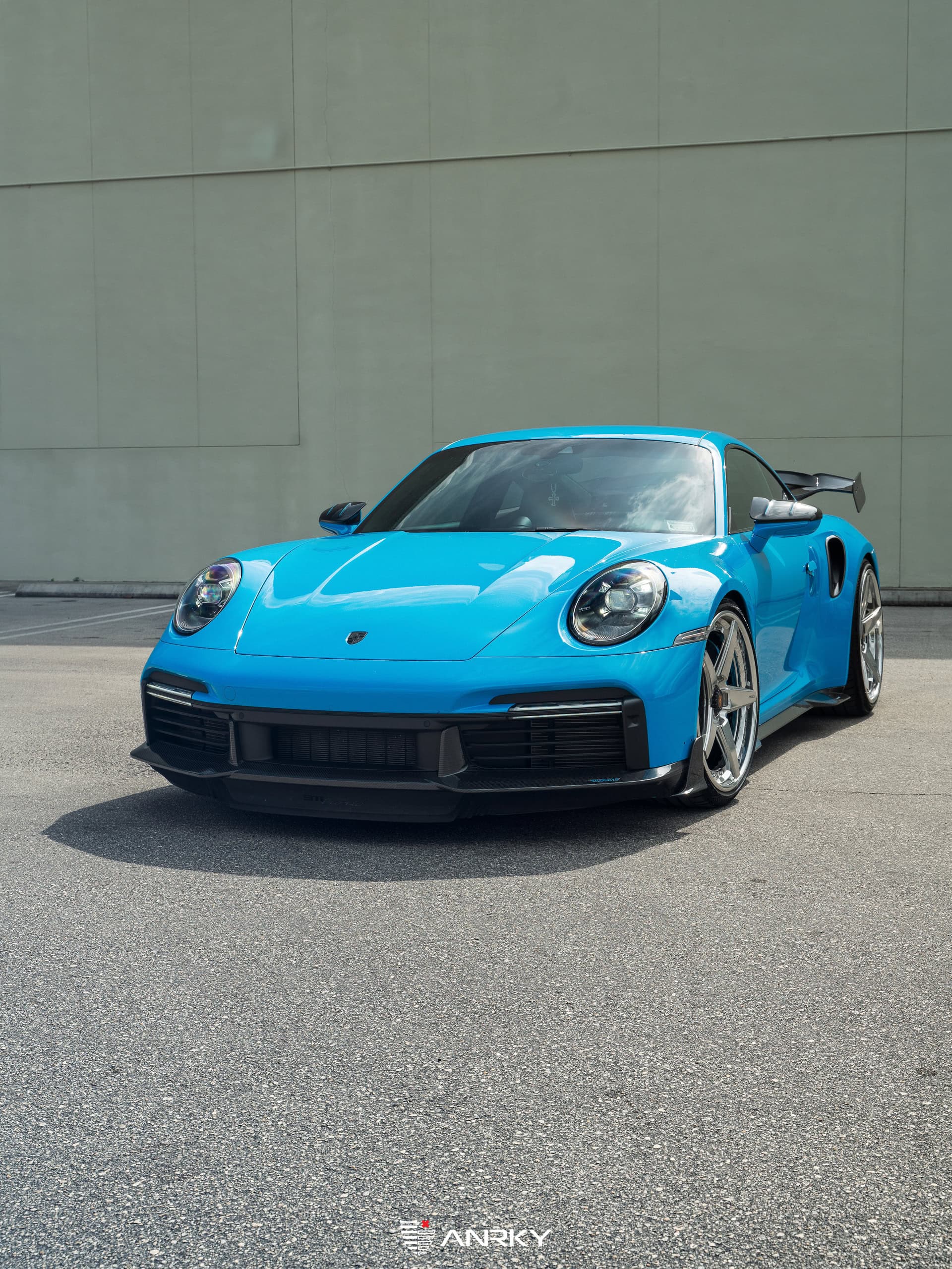 Mansory Porsche 992 | Rivera Blue | on ANRKY RS5.3 | Polished Clear
