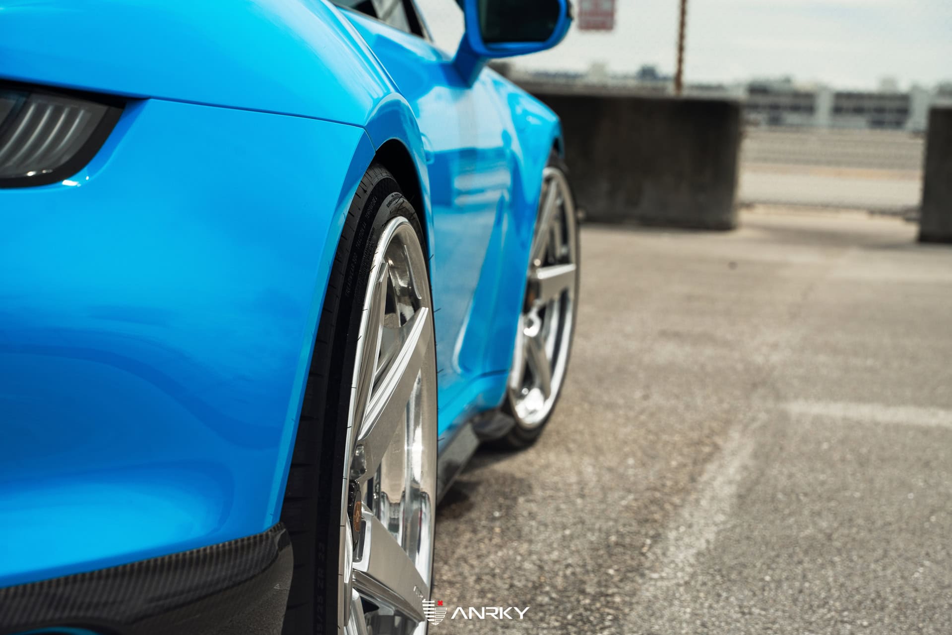 Mansory Porsche 992 | Rivera Blue | on ANRKY RS5.3 | Polished Clear