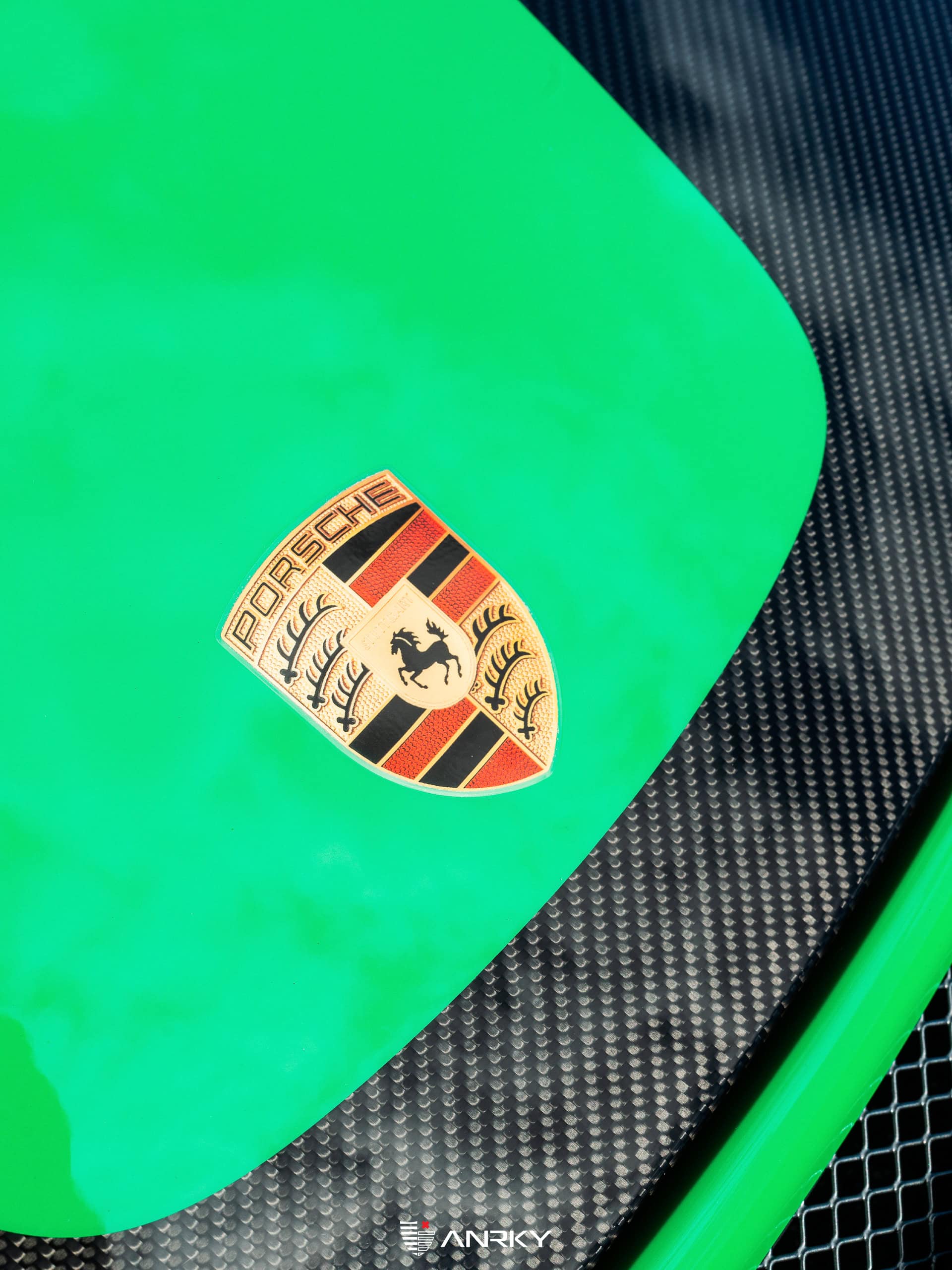 Porsche 991 GT2RS | Lizard Green | on ANRKY RS7.3 + AEROSport | Brushed Smoke