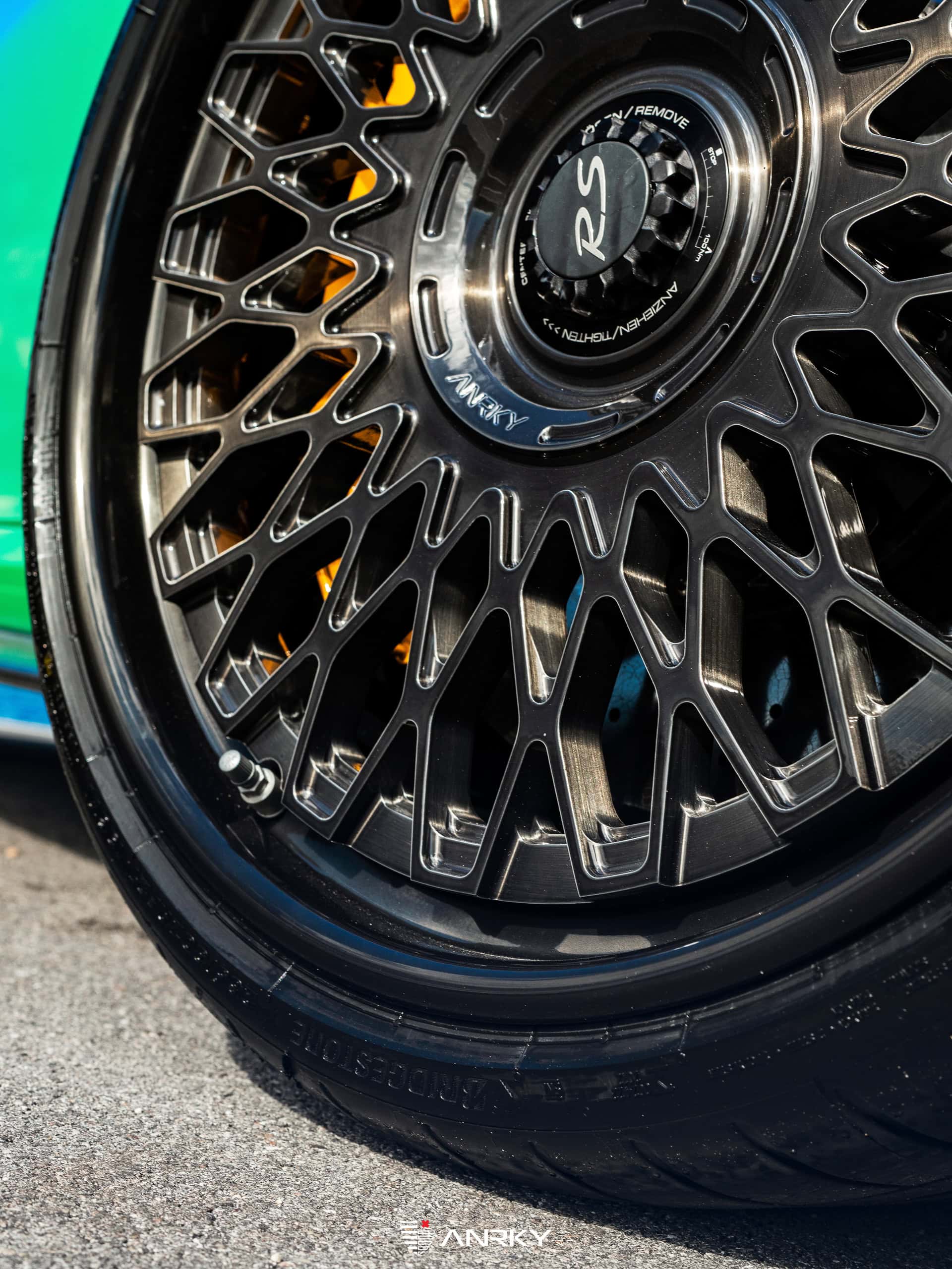 Photo 23 of Porsche 991 GT2RS | Lizard Green | on ANRKY RS7.3 + AEROSport | Brushed Smoke