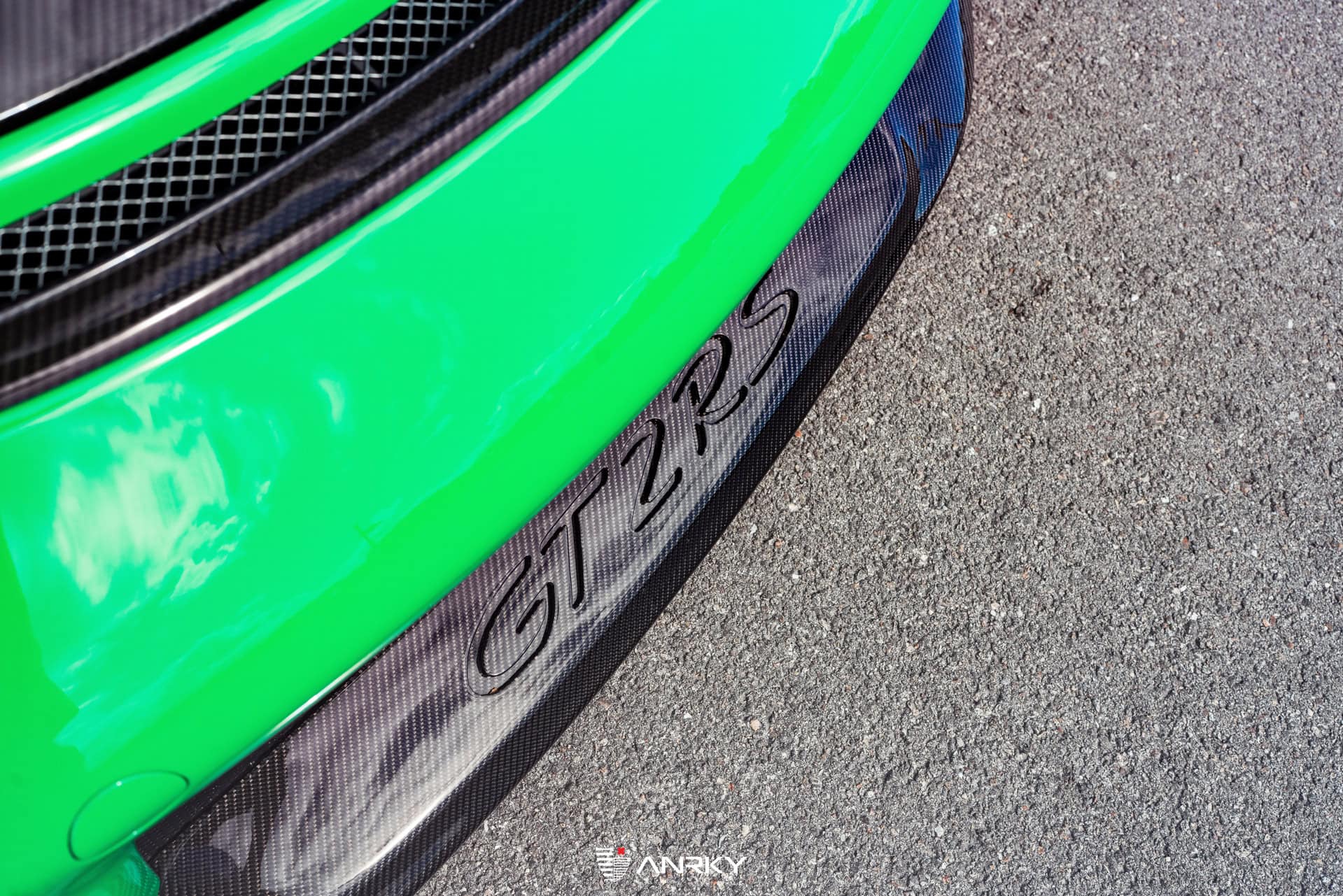 Photo 29 of Porsche 991 GT2RS | Lizard Green | on ANRKY RS7.3 + AEROSport | Brushed Smoke