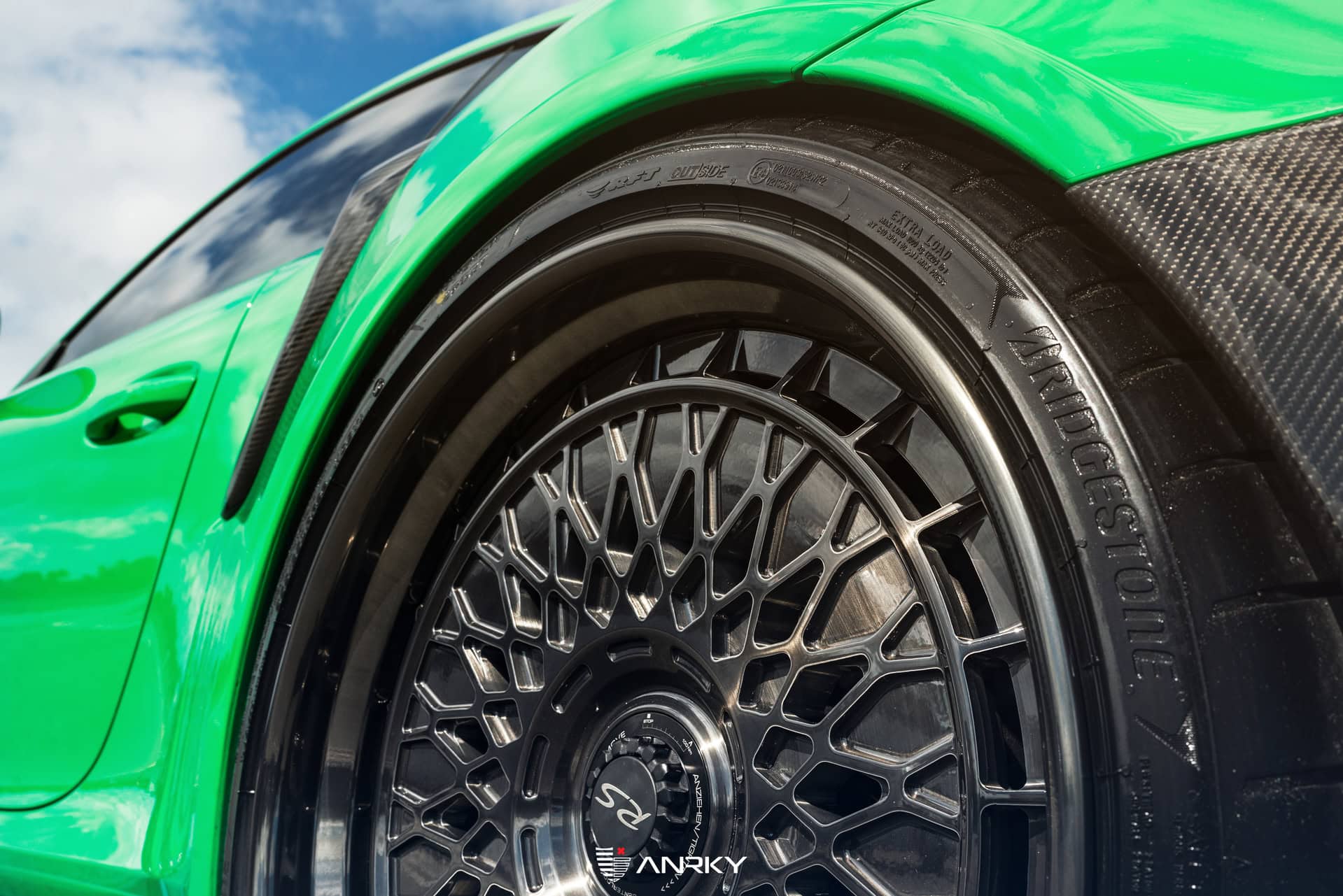 Photo 32 of Porsche 991 GT2RS | Lizard Green | on ANRKY RS7.3 + AEROSport | Brushed Smoke