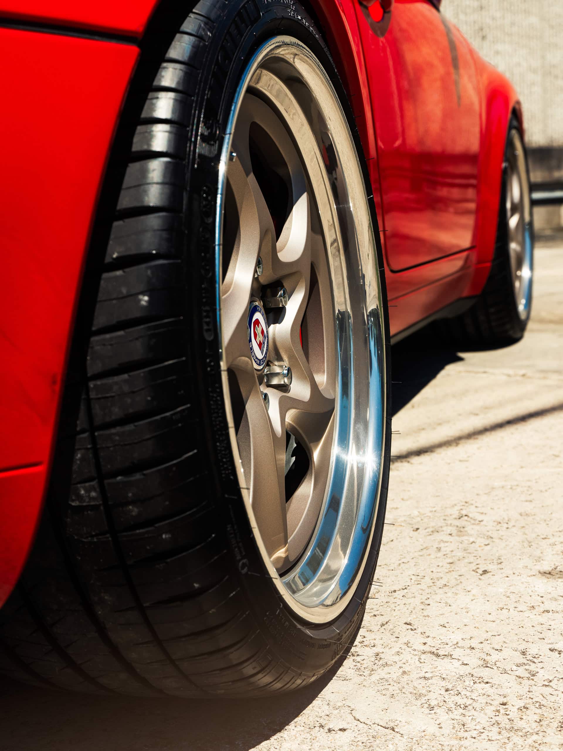 Porsche 993 Carrera Cabriolet on HRE 522