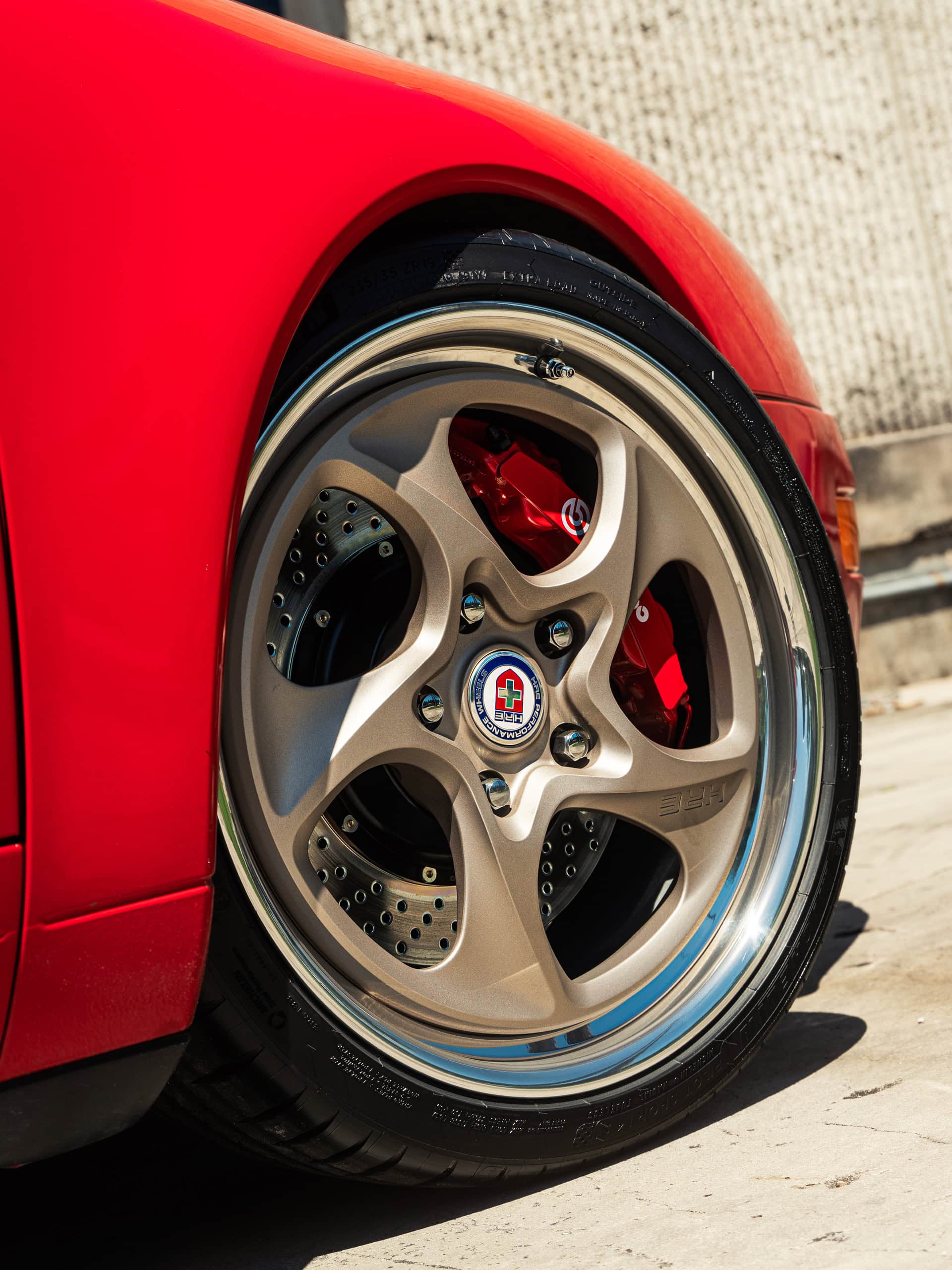 Porsche 993 Carrera Cabriolet on HRE 522