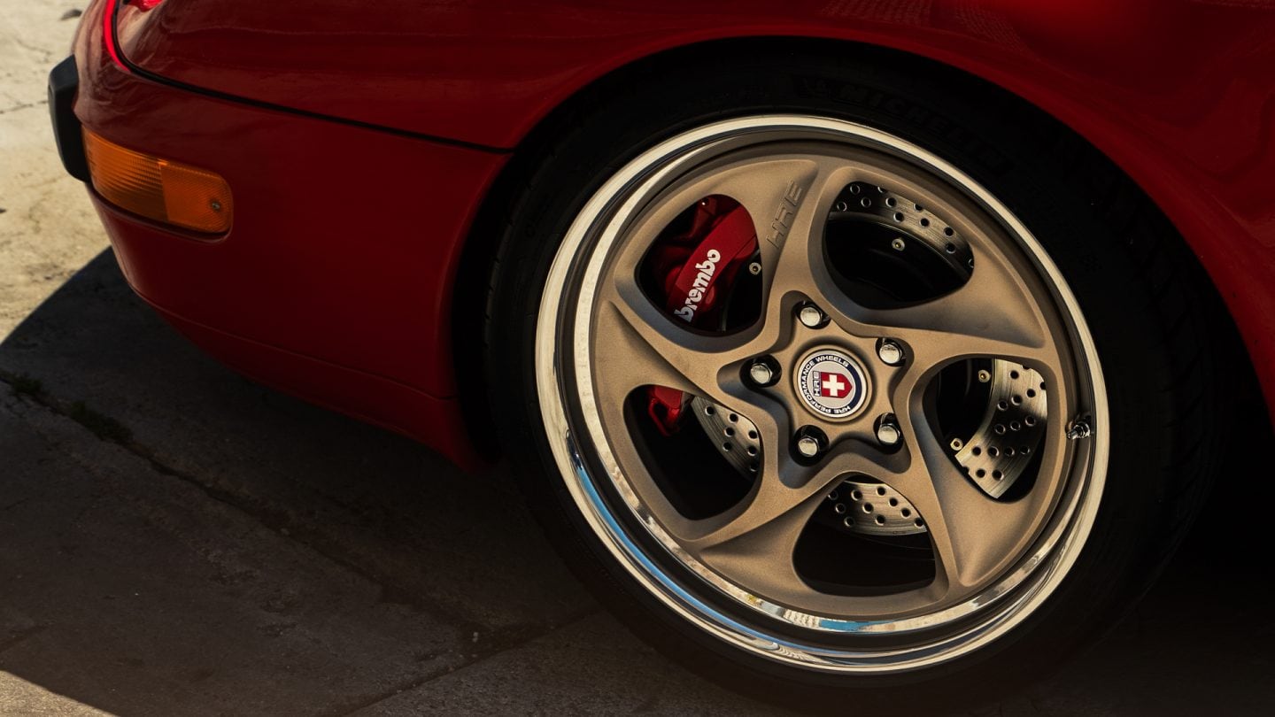 Porsche 993 Carrera Cabriolet on HRE 522