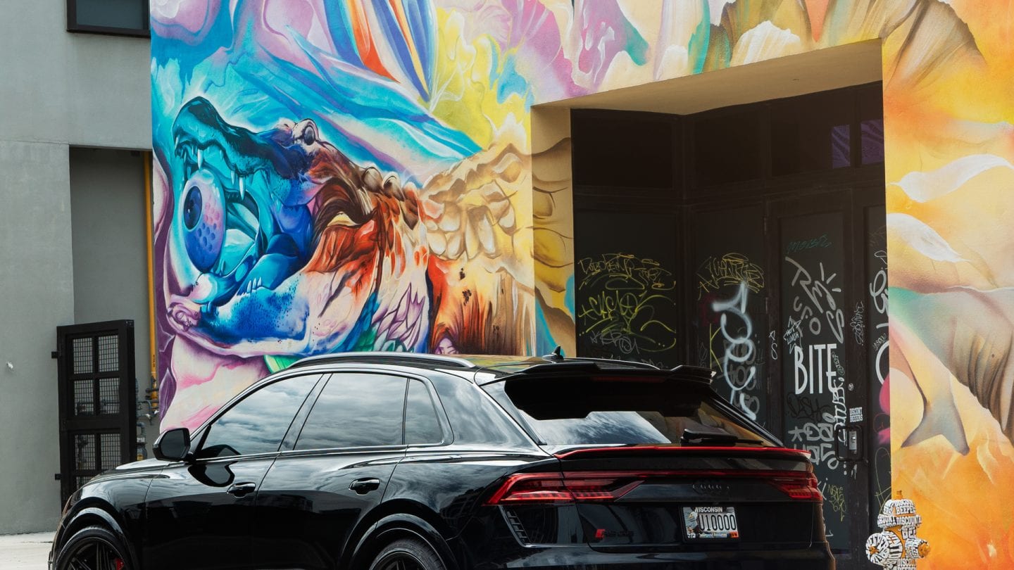 Audi RSQ8 on 1886 wheels