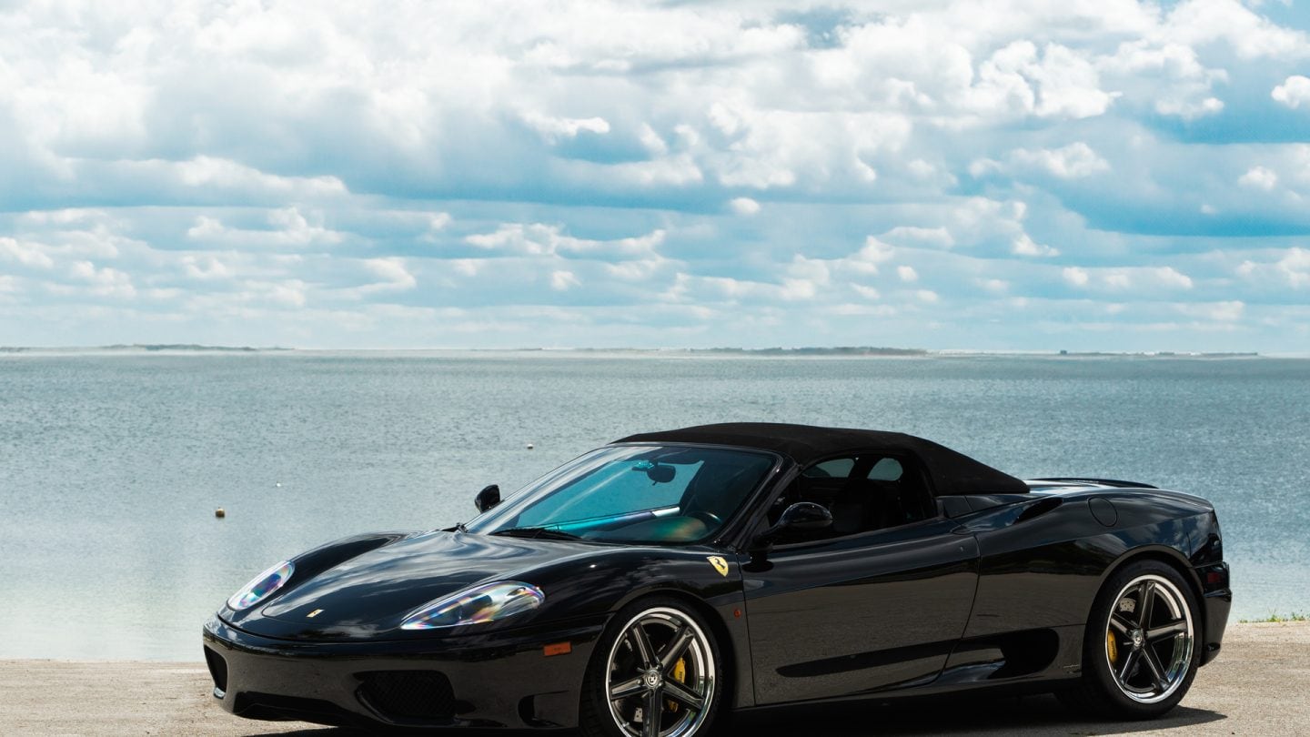 Ferrari 360 Modena Spider on HRE wheels Tusk Ringbrothers Edition
