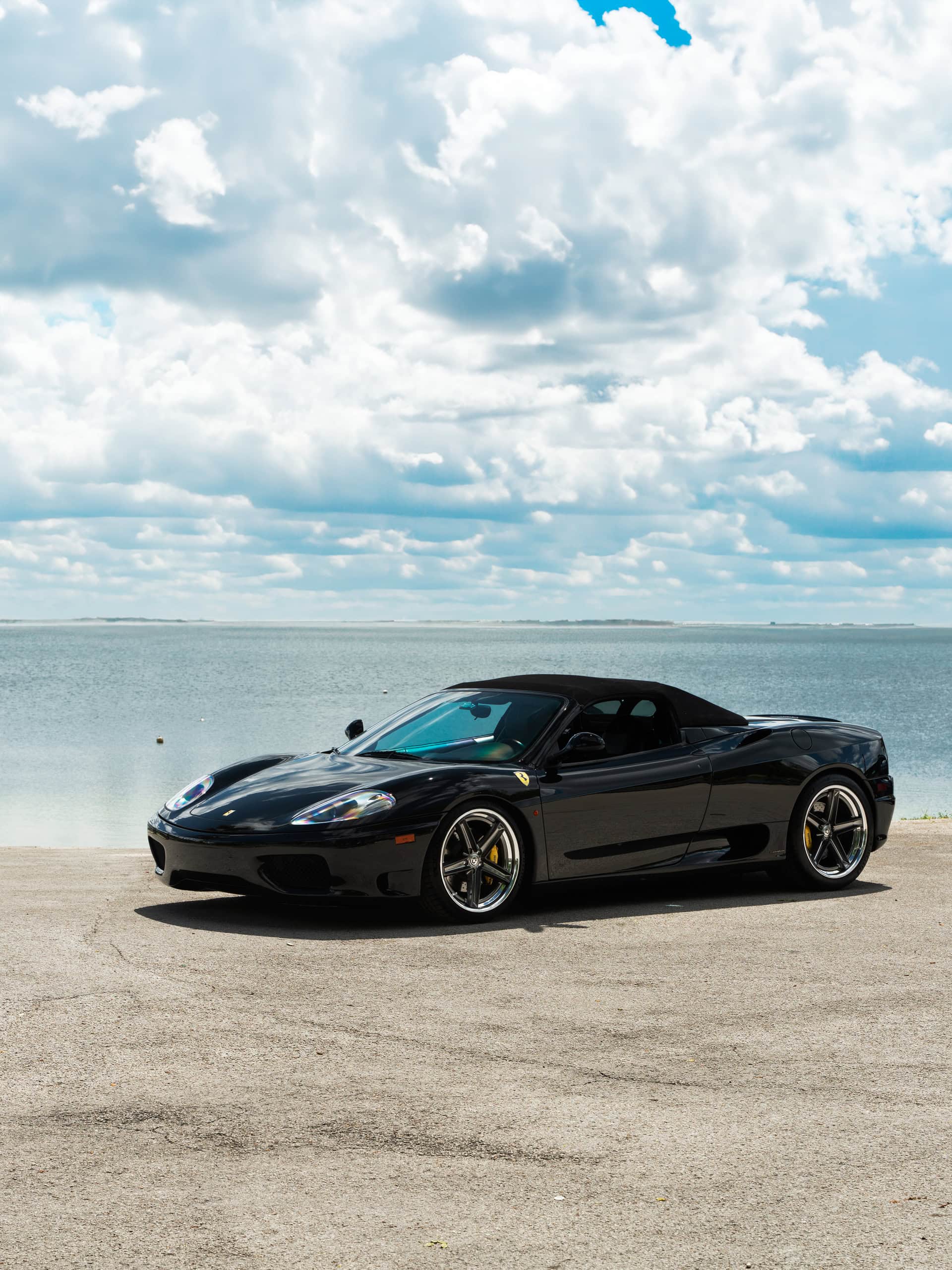 Ferrari 360 Modena Spider on HRE wheels Tusk Ringbrothers Edition