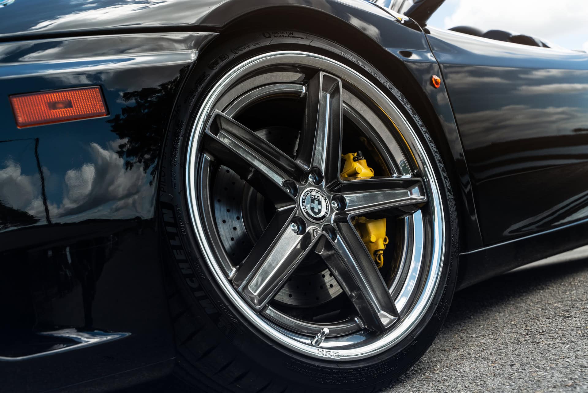 Ferrari 360 Modena Spider on HRE wheels Tusk Ringbrothers Edition