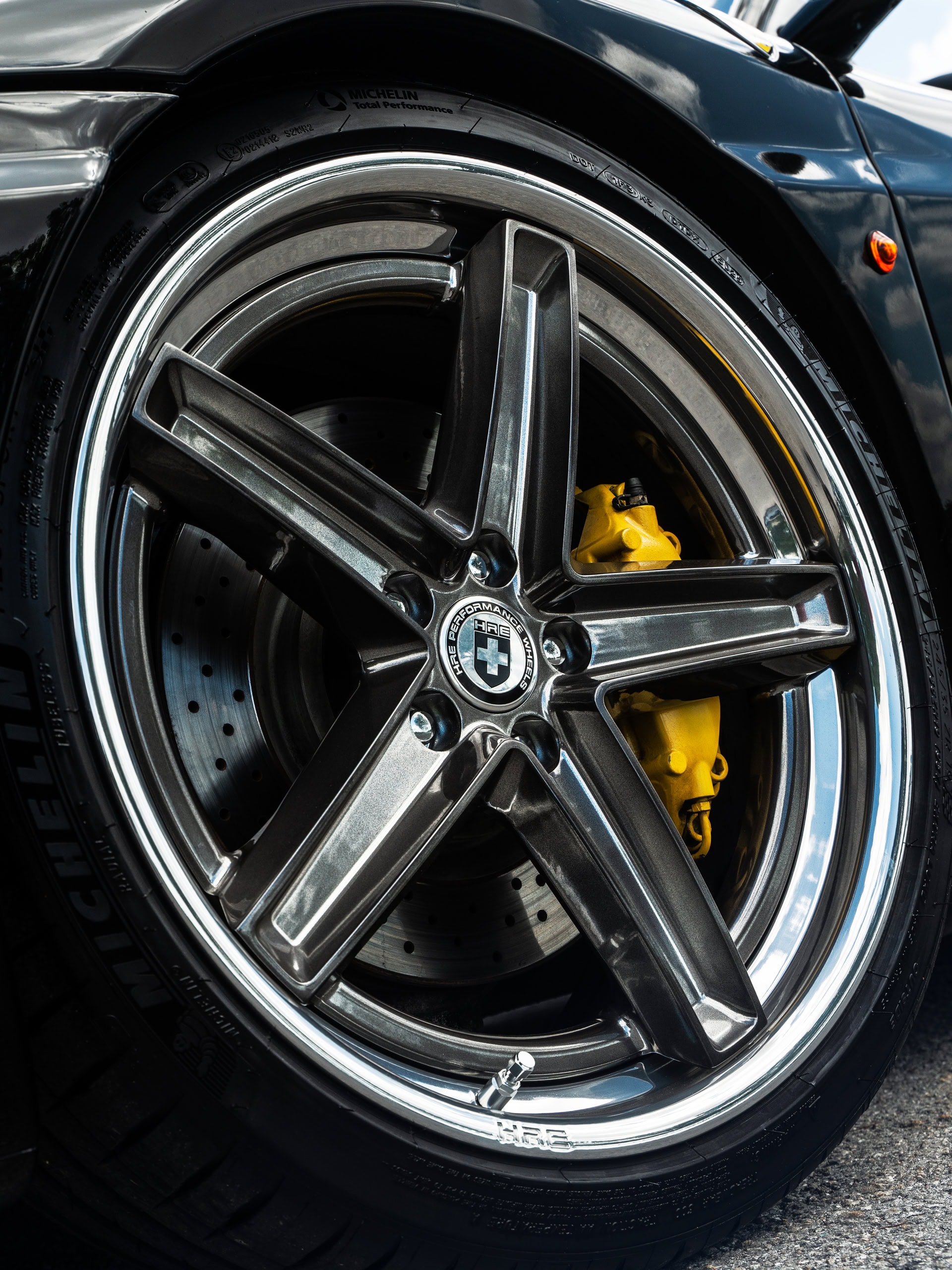 Ferrari 360 Modena Spider on HRE wheels Tusk Ringbrothers Edition
