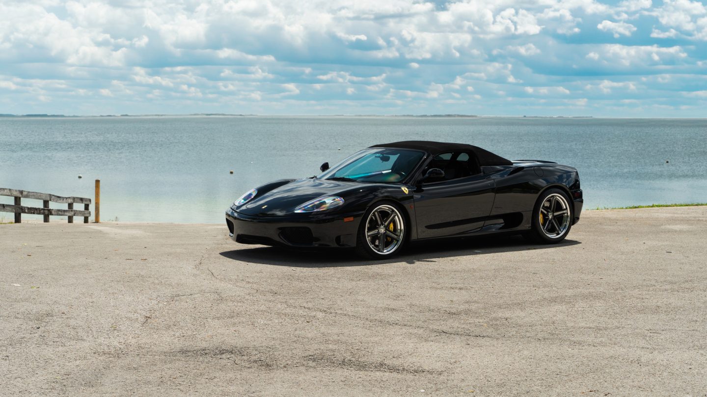 Ferrari 360 Modena Spider on HRE wheels Tusk Ringbrothers Edition