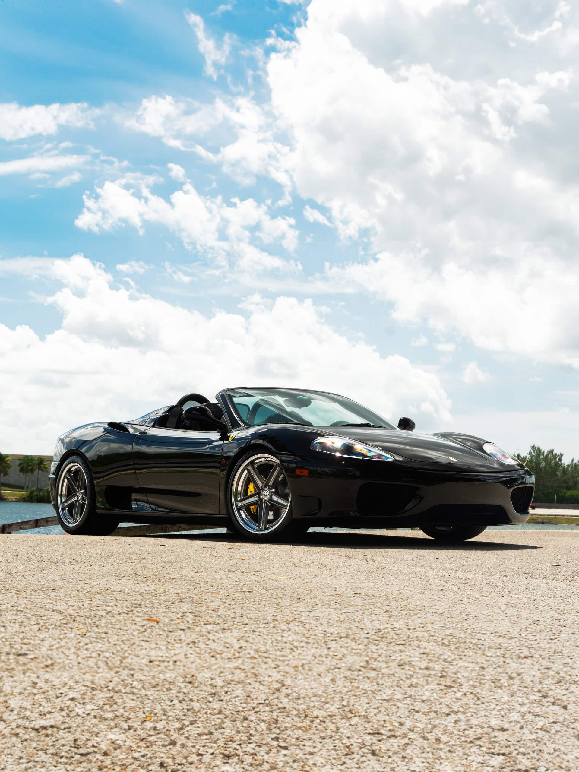 Ferrari 360 Modena Spider on HRE wheels Tusk Ringbrothers Edition