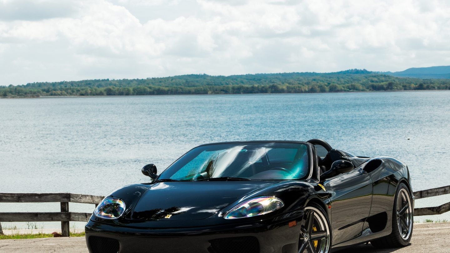 Ferrari 360 Modena Spider on HRE wheels Tusk Ringbrothers Edition