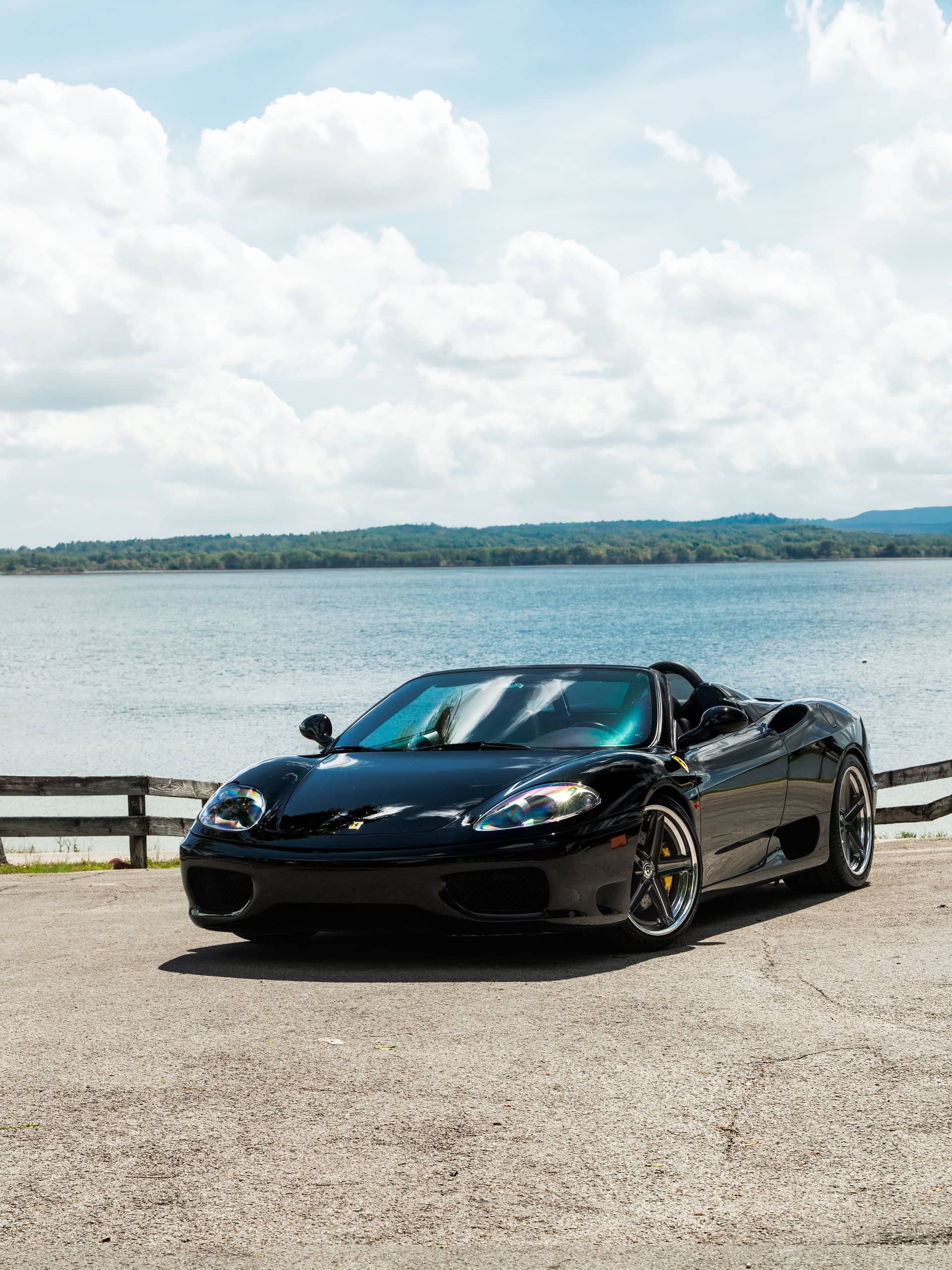 Ferrari 360 Modena Spider on HRE wheels Tusk Ringbrothers Edition