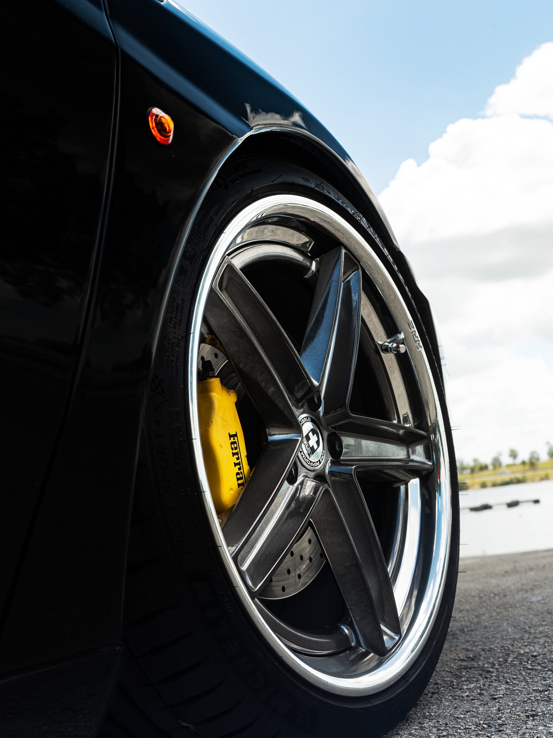 Ferrari 360 Modena Spider on HRE wheels Tusk Ringbrothers Edition
