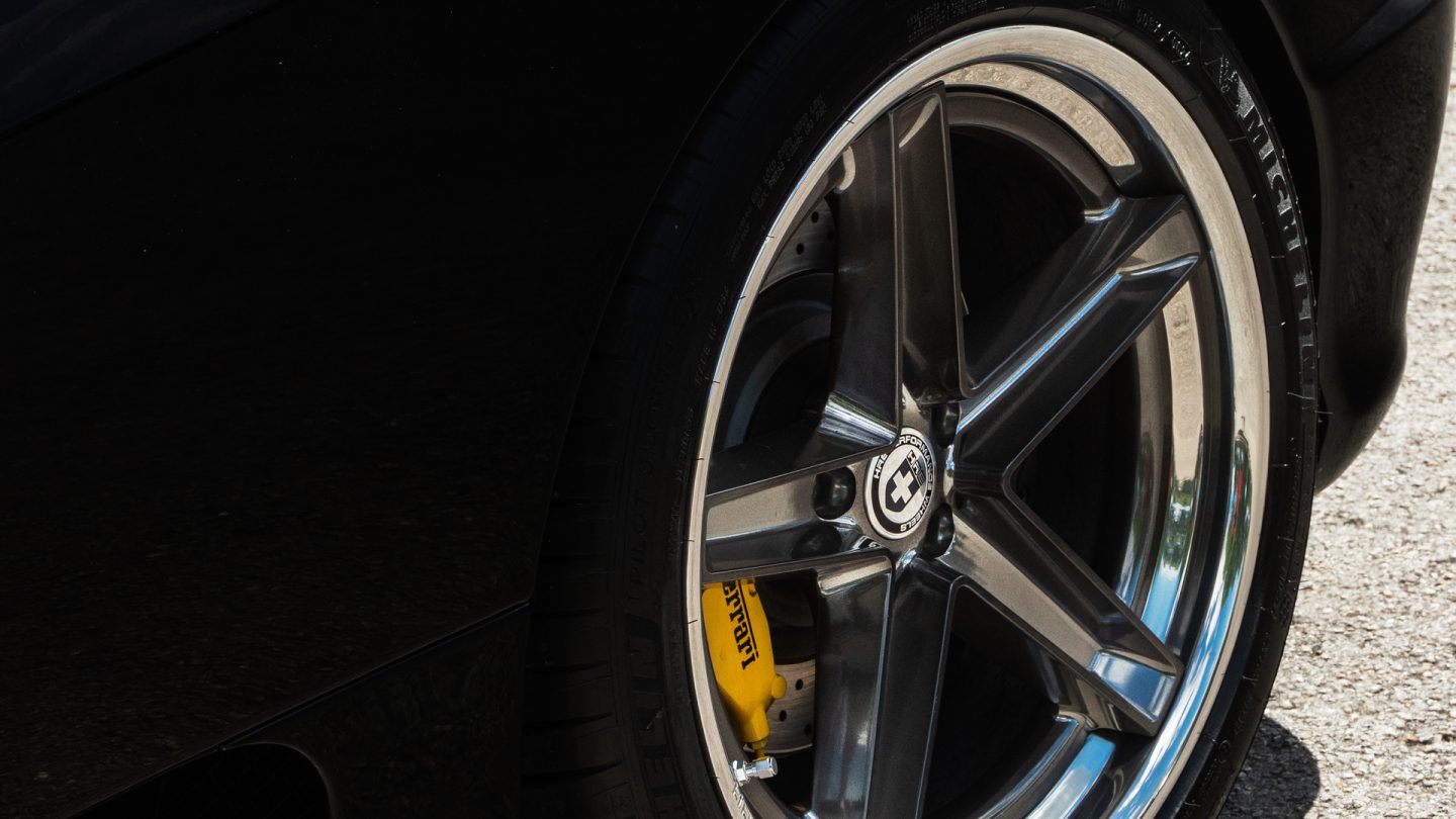 Ferrari 360 Modena Spider on HRE wheels Tusk Ringbrothers Edition