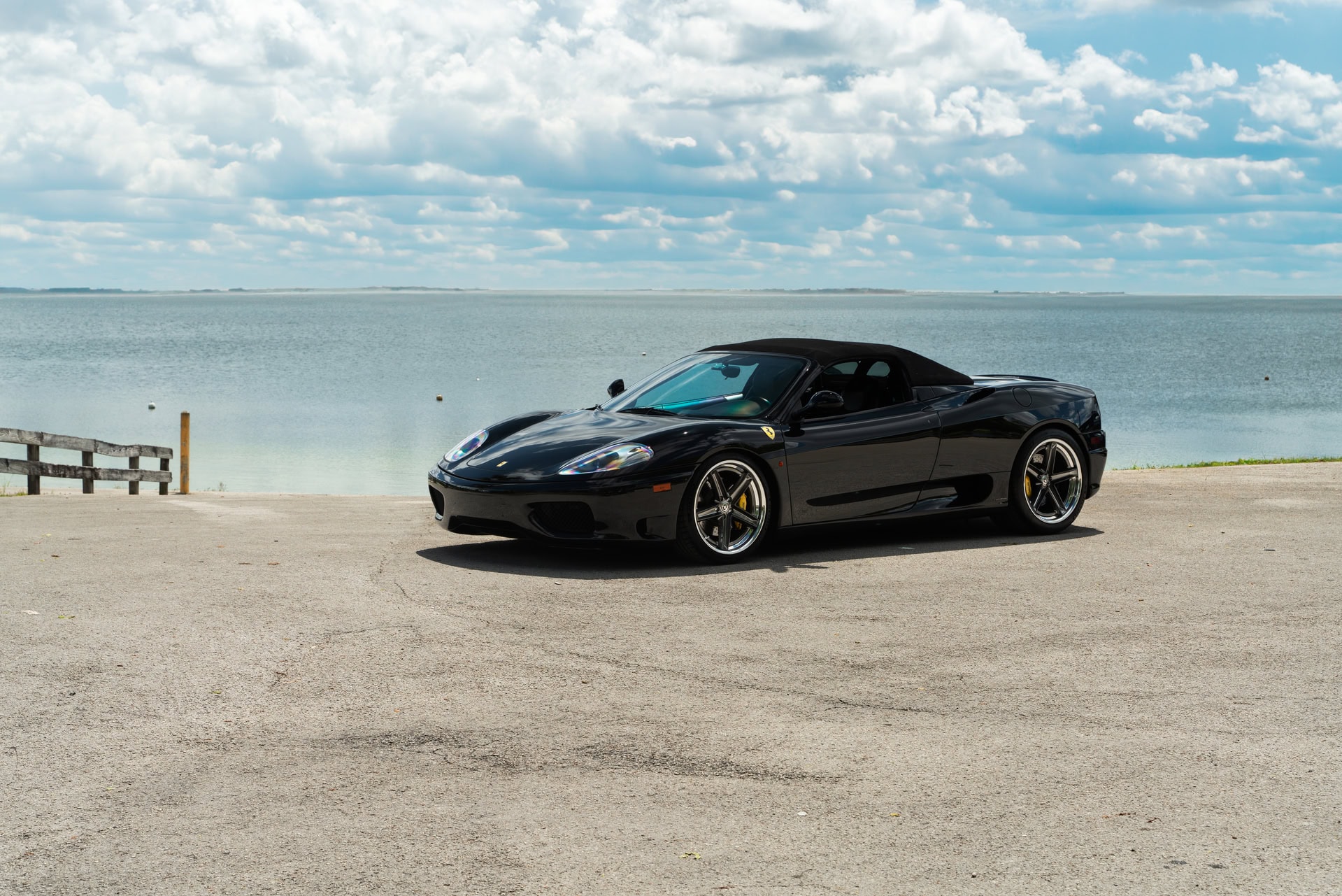 Ferrari 360 Modena Spider on HRE wheels Tusk Ringbrothers Edition