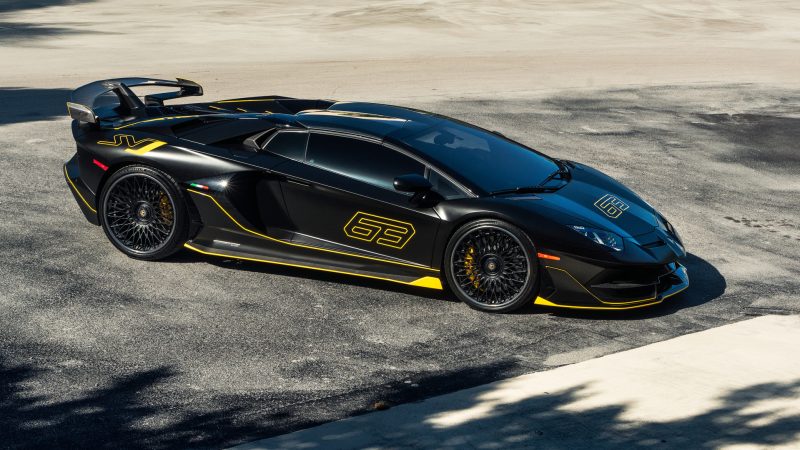 Lamborghini Aventador SVJ | on ANRKY RS7.3 | Satin Black