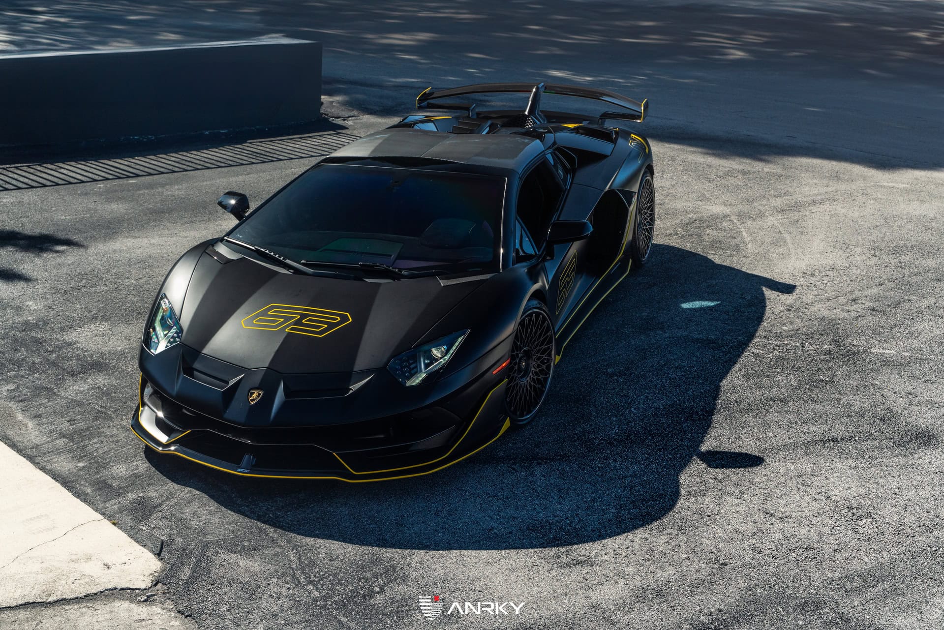 Photo 23 of Lamborghini Aventador SVJ | on ANRKY RS7.3 | Satin Black