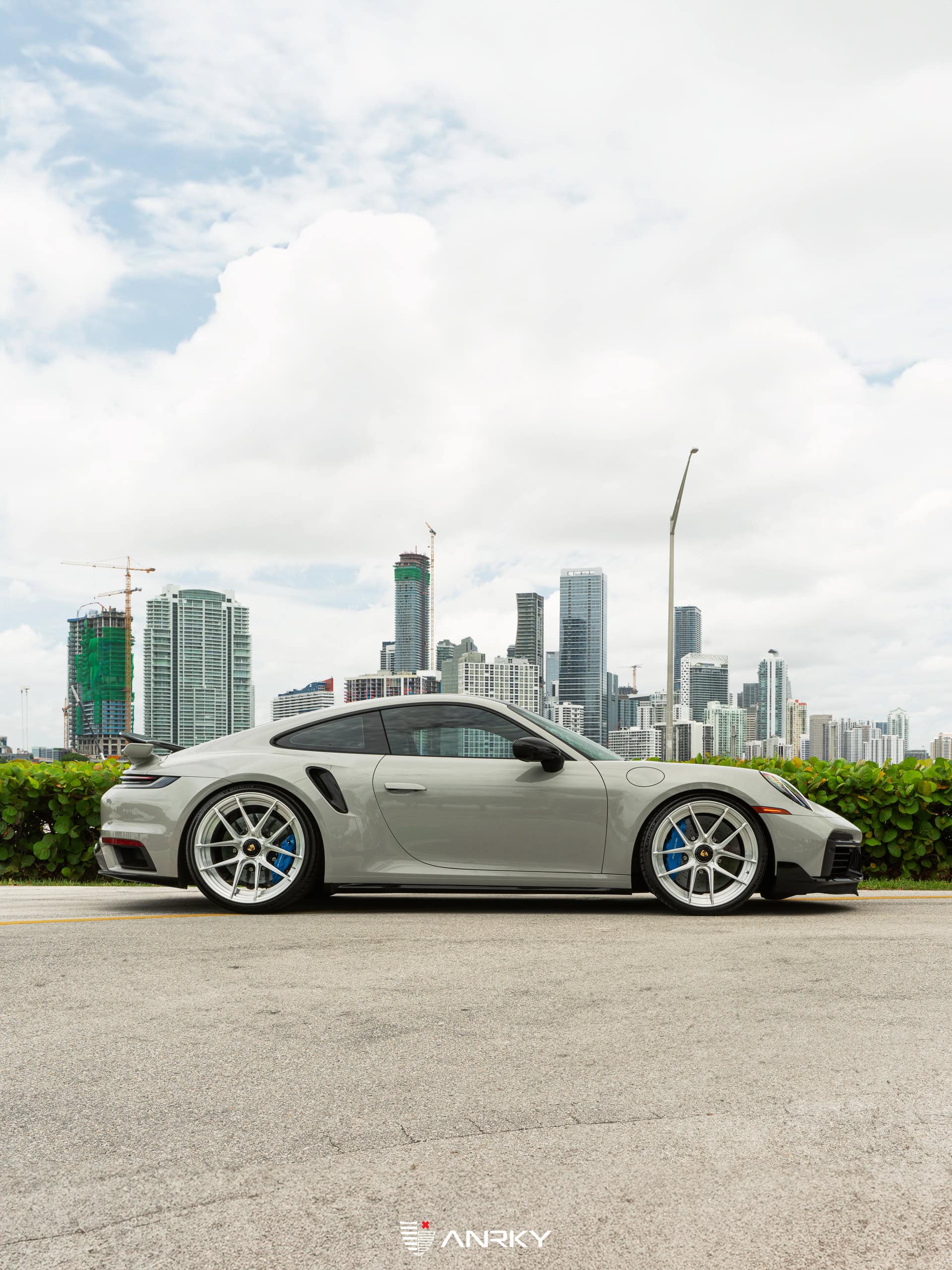 Photo 26 of Porsche 992 Turbo S  | Chalk | on ANRKY XR-201 | Brushed Clear