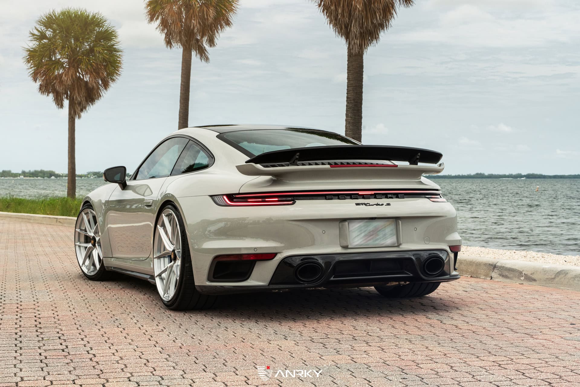 Photo 34 of Porsche 992 Turbo S  | Chalk | on ANRKY XR-201 | Brushed Clear