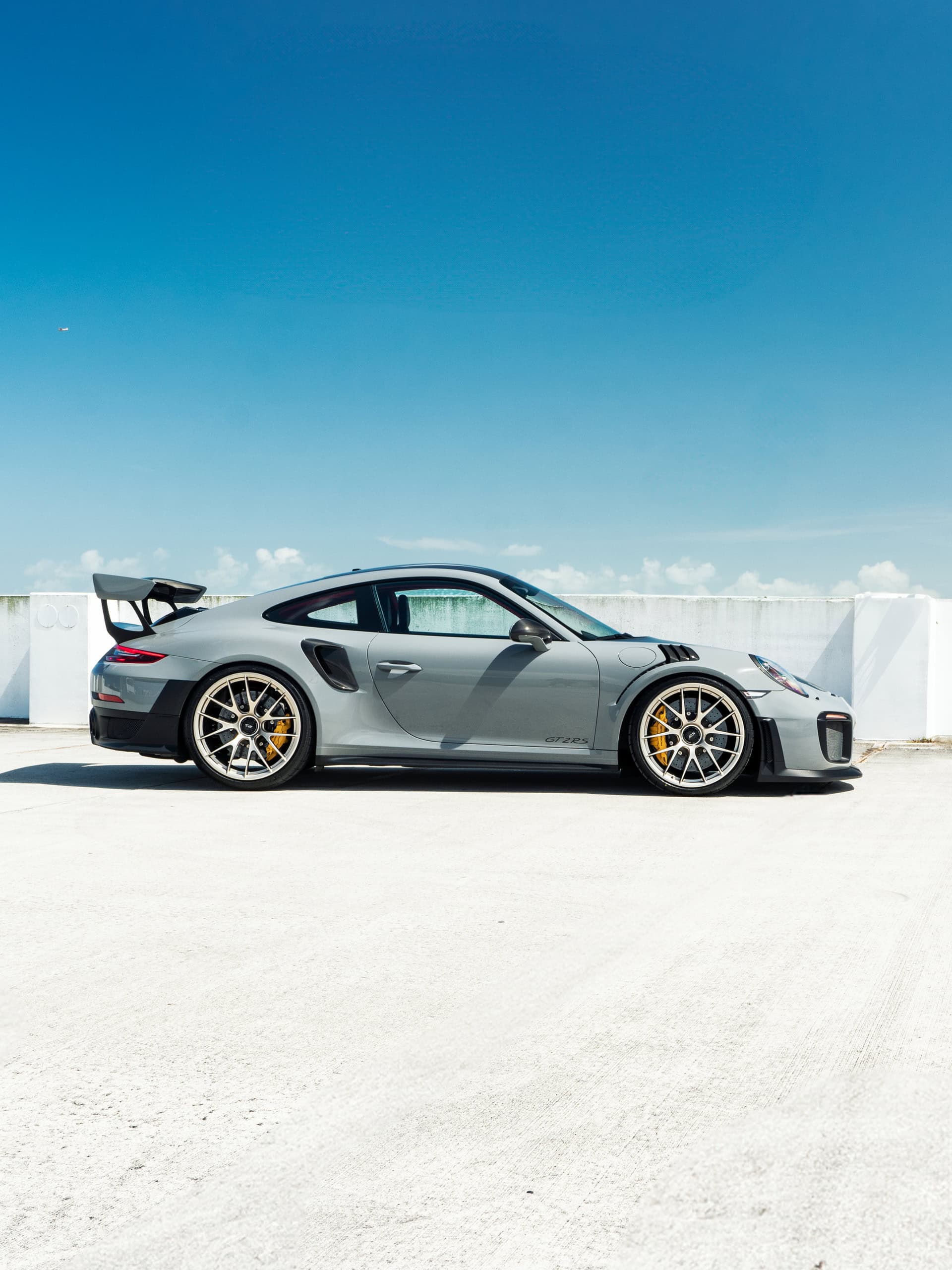 Photo 49 of Porsche 991.2 GT2 RS | Nardo Gray | on IPE MFP-01 Wheels | Satin White Gold