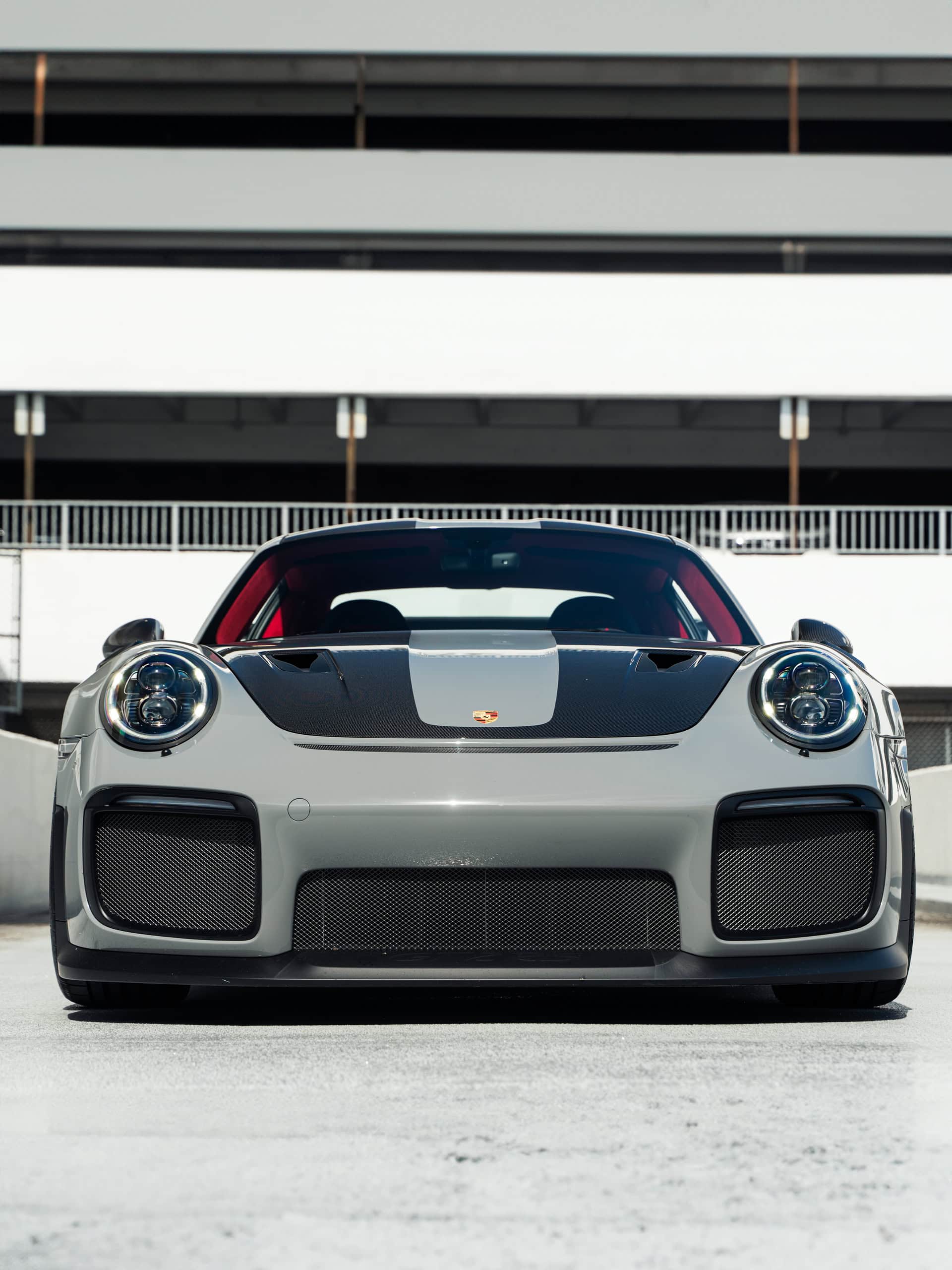Photo 21 of Porsche 991.2 GT2 RS | Nardo Gray | on IPE MFP-01 Wheels | Satin White Gold