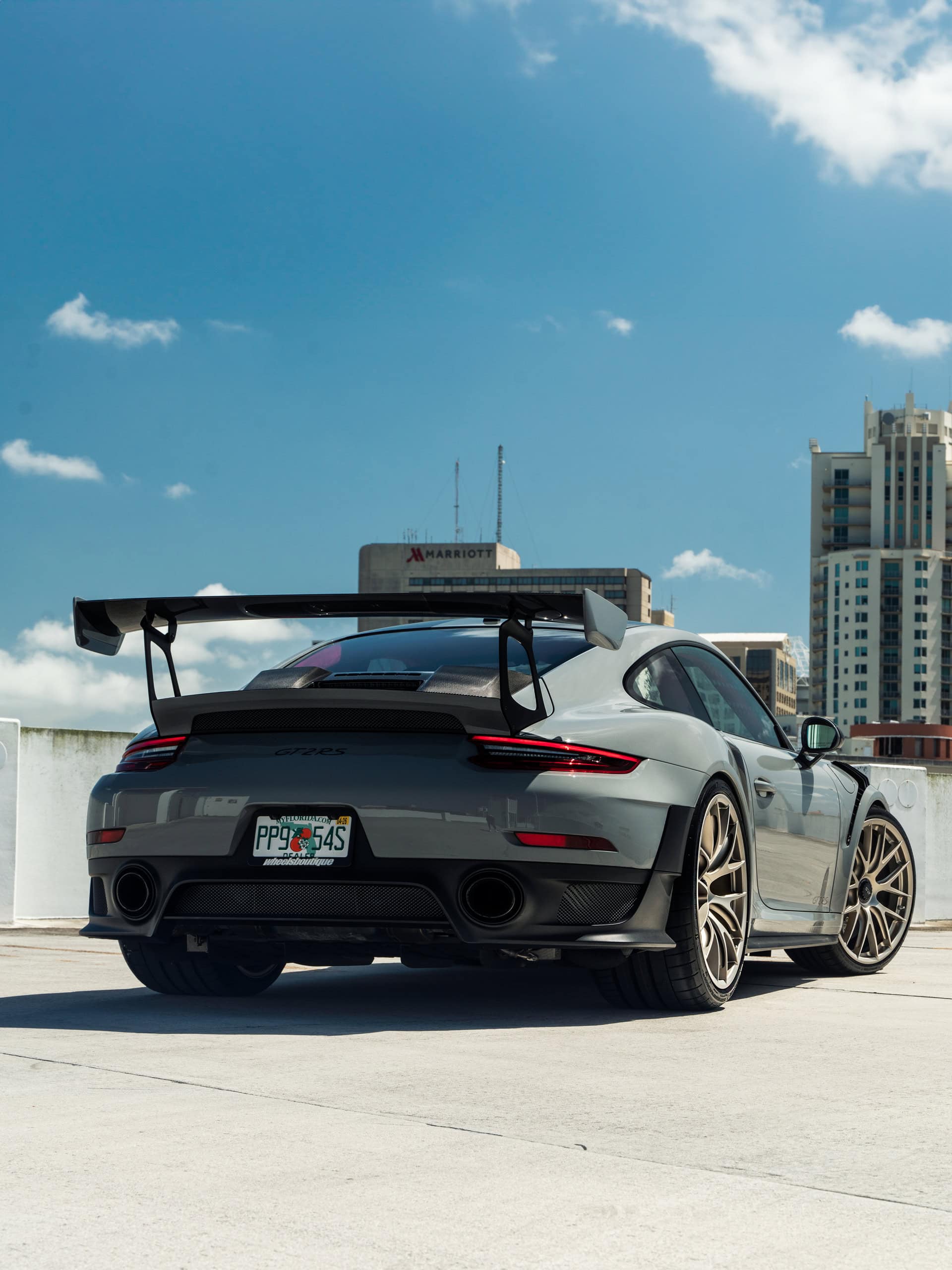 Photo 45 of Porsche 991.2 GT2 RS | Nardo Gray | on IPE MFP-01 Wheels | Satin White Gold