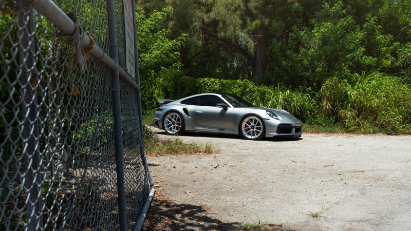 Porsche 992.1 Turbo S | GT Silver | on ANRKY XR-201 | Brushed Clear