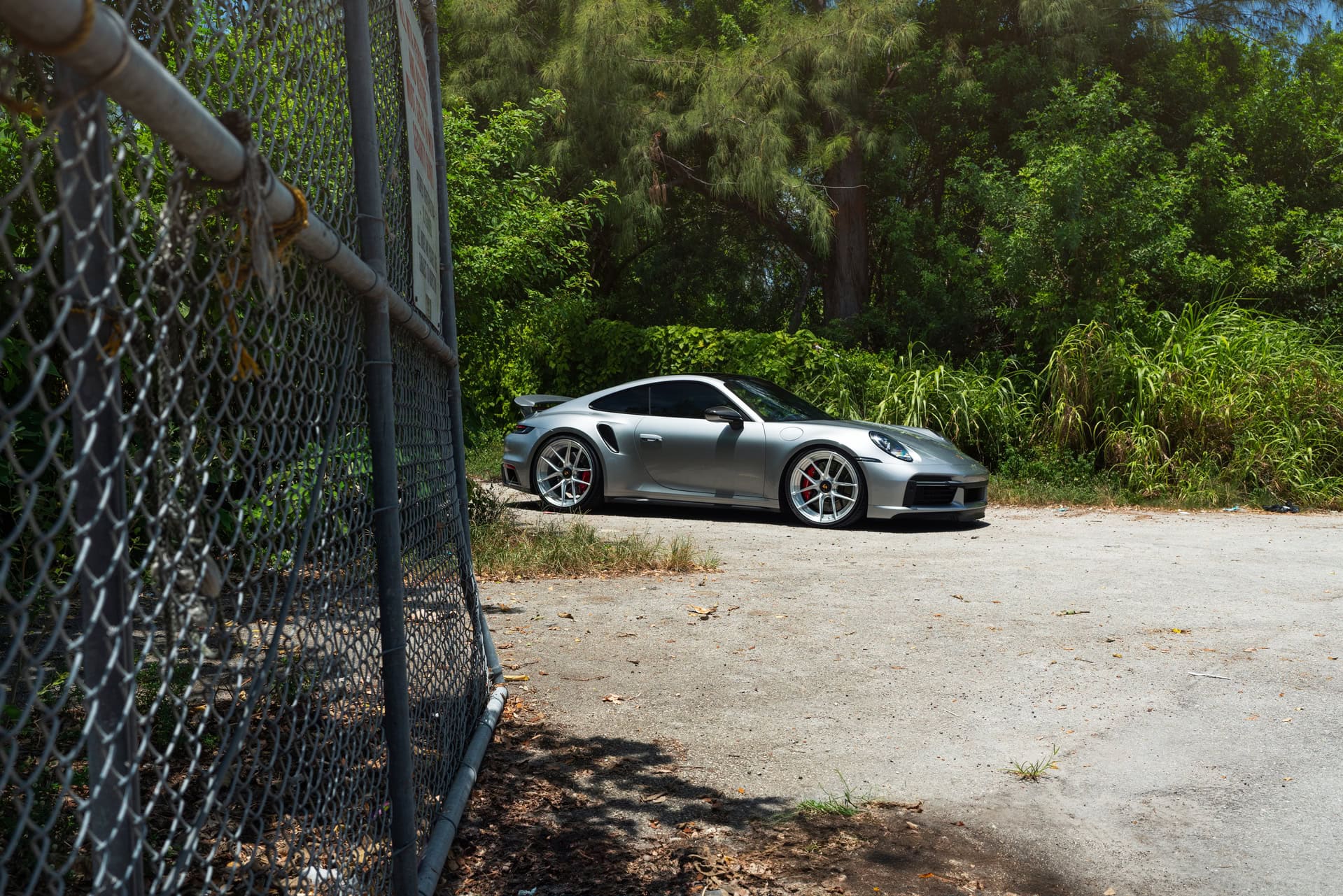 Photo 21 of Porsche 992.1 Turbo S | GT Silver | on ANRKY XR-201 | Brushed Clear