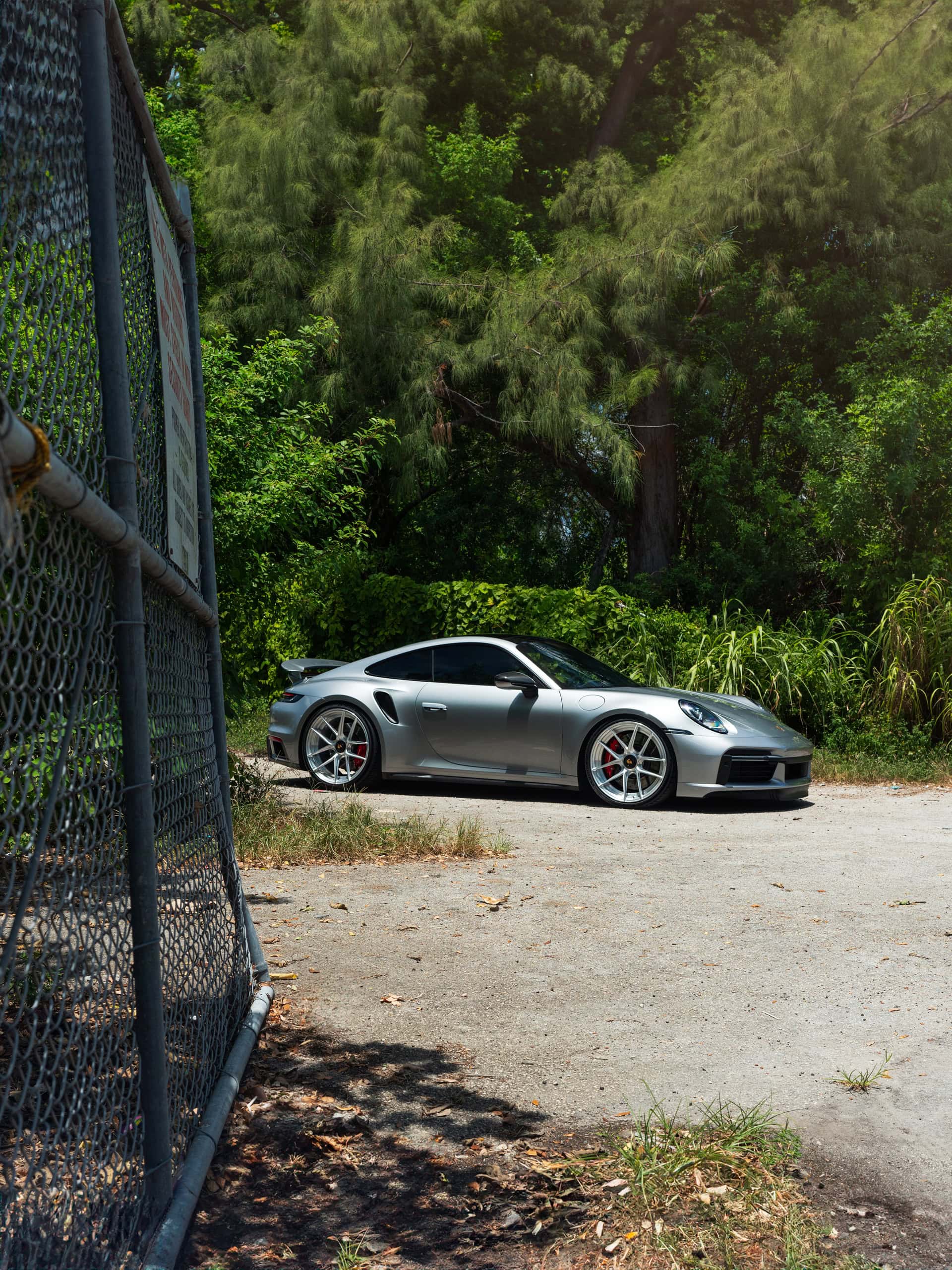 Photo 22 of Porsche 992.1 Turbo S | GT Silver | on ANRKY XR-201 | Brushed Clear