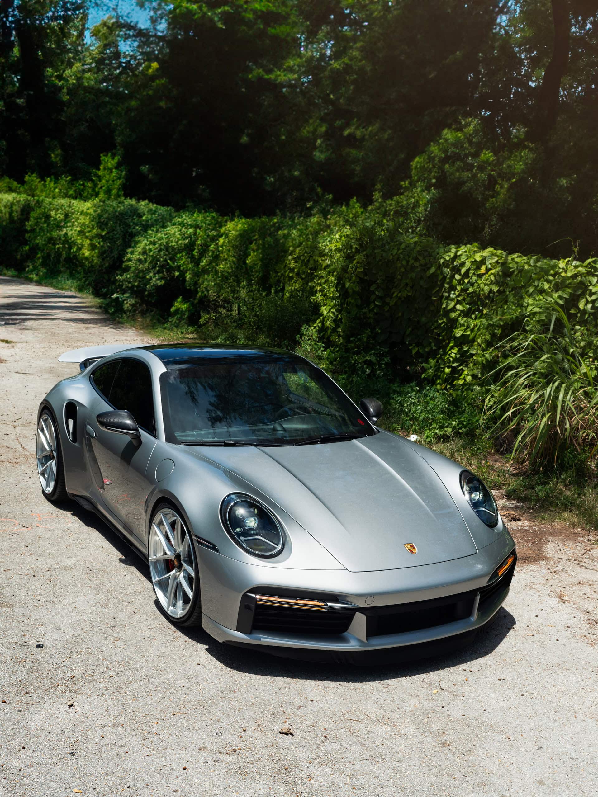 Photo 23 of Porsche 992.1 Turbo S | GT Silver | on ANRKY XR-201 | Brushed Clear