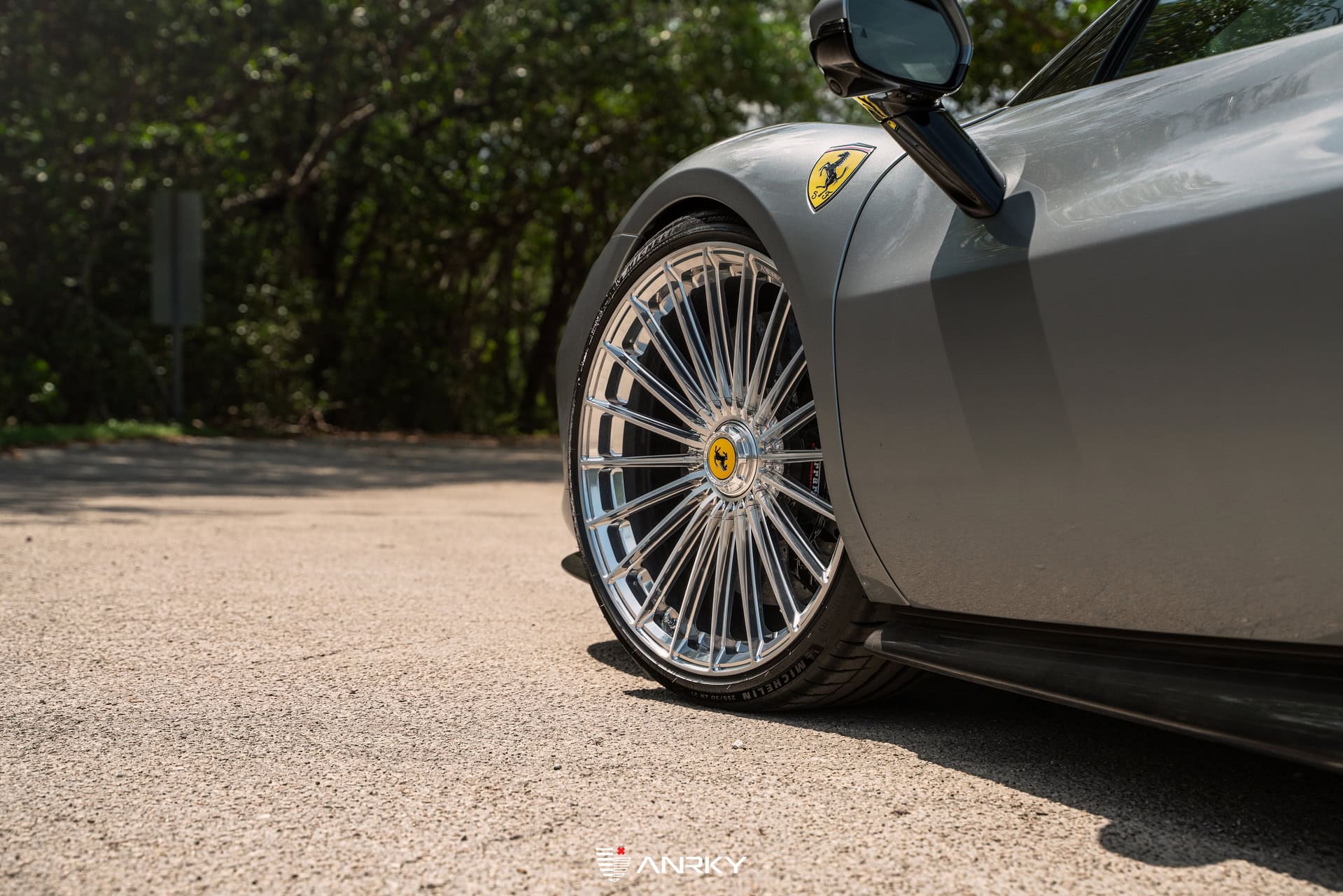 Photo 29 of Ferrari 296 GTB | Grigio Titanis | ANRKY XR-119 | Polished Clear