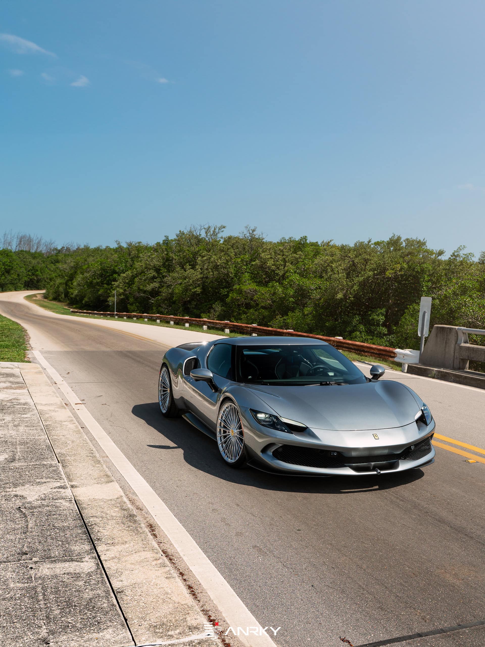 Photo 34 of Ferrari 296 GTB | Grigio Titanis | ANRKY XR-119 | Polished Clear