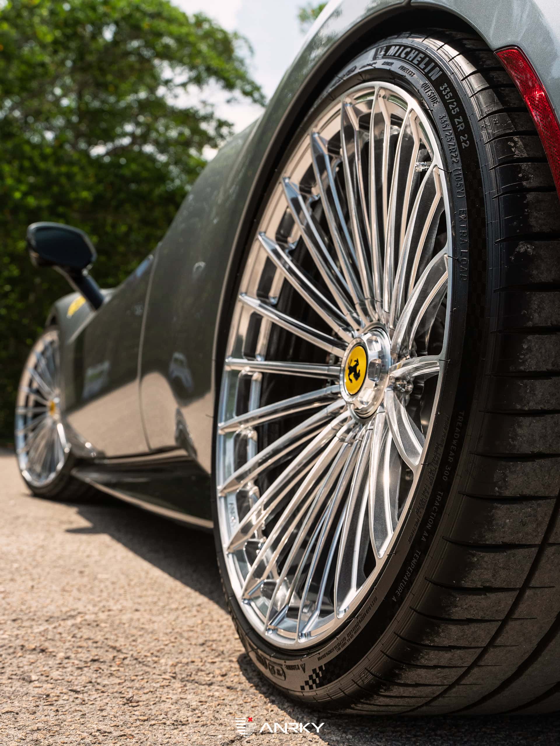 Photo 42 of Ferrari 296 GTB | Grigio Titanis | ANRKY XR-119 | Polished Clear