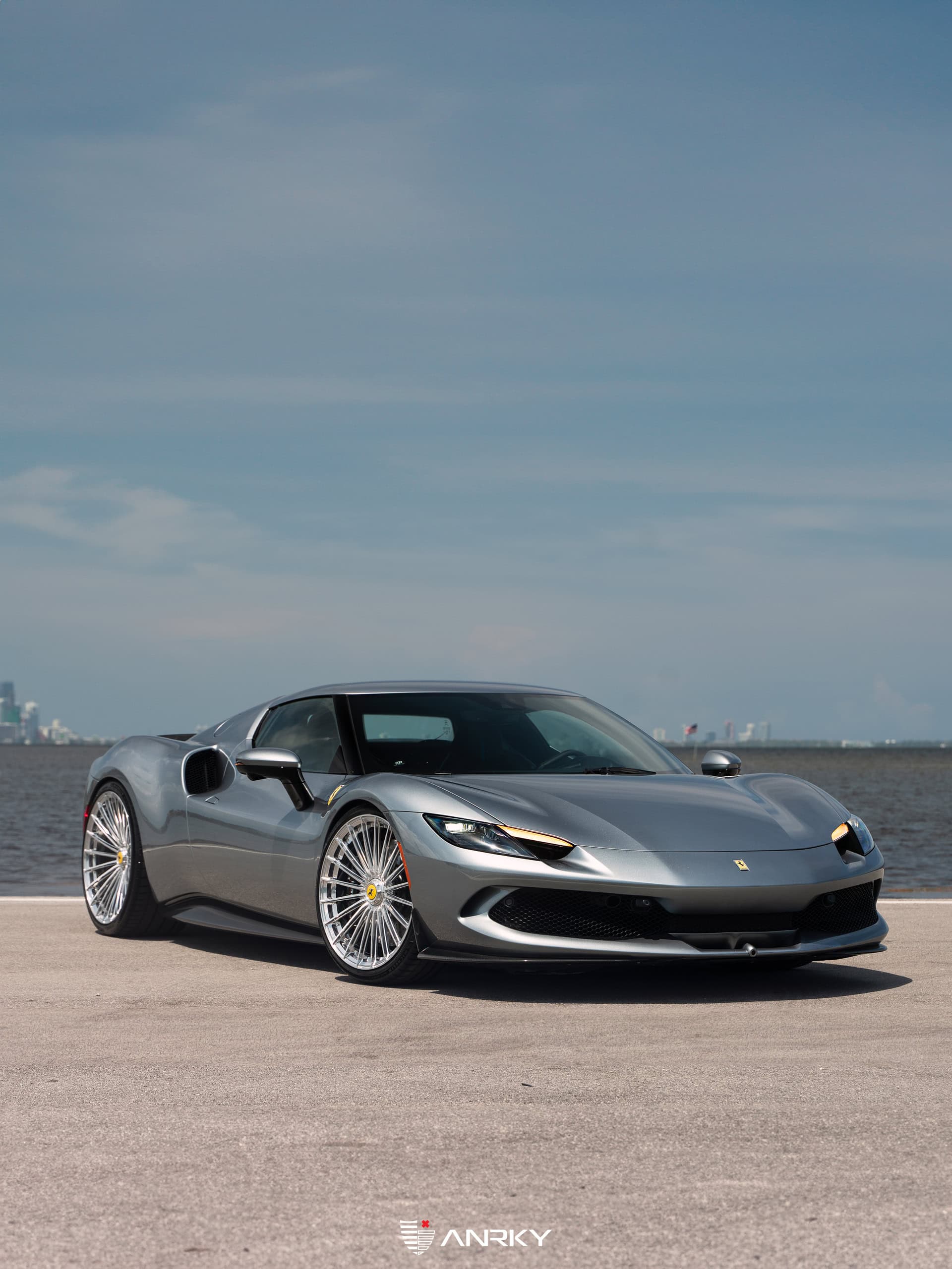 Photo 43 of Ferrari 296 GTB | Grigio Titanis | ANRKY XR-119 | Polished Clear