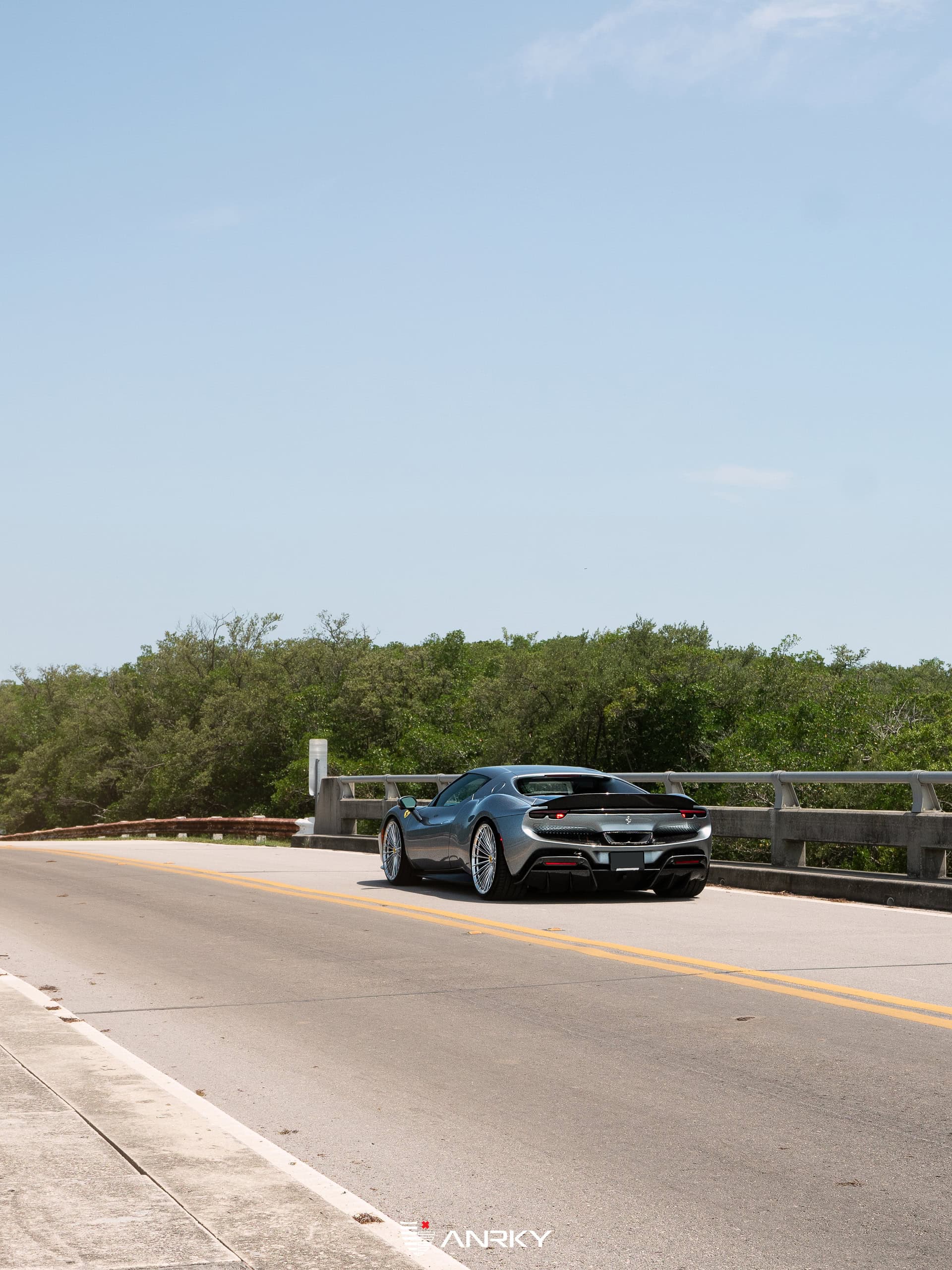 Photo 45 of Ferrari 296 GTB | Grigio Titanis | ANRKY XR-119 | Polished Clear
