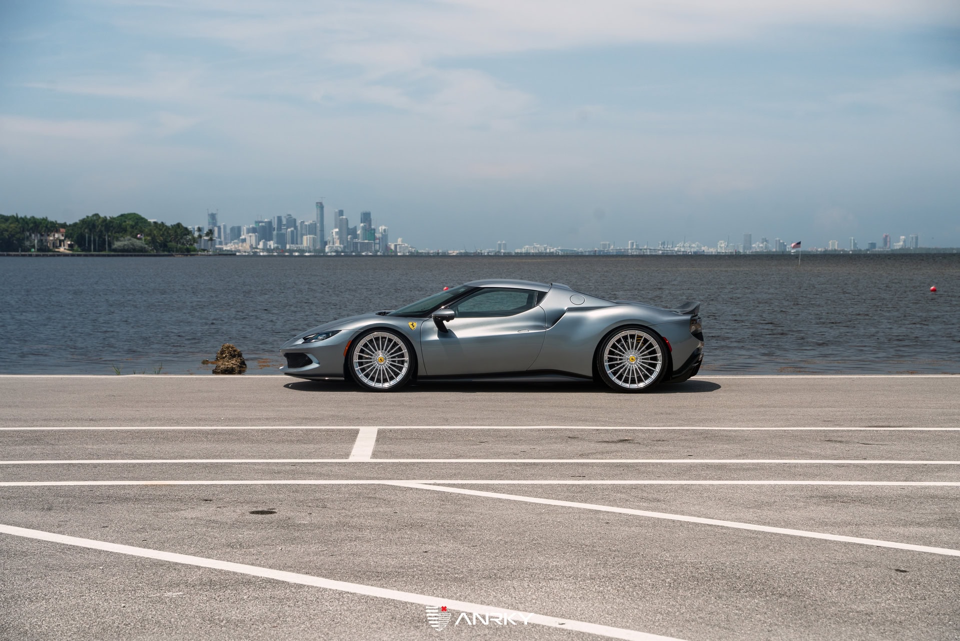Photo 47 of Ferrari 296 GTB | Grigio Titanis | ANRKY XR-119 | Polished Clear