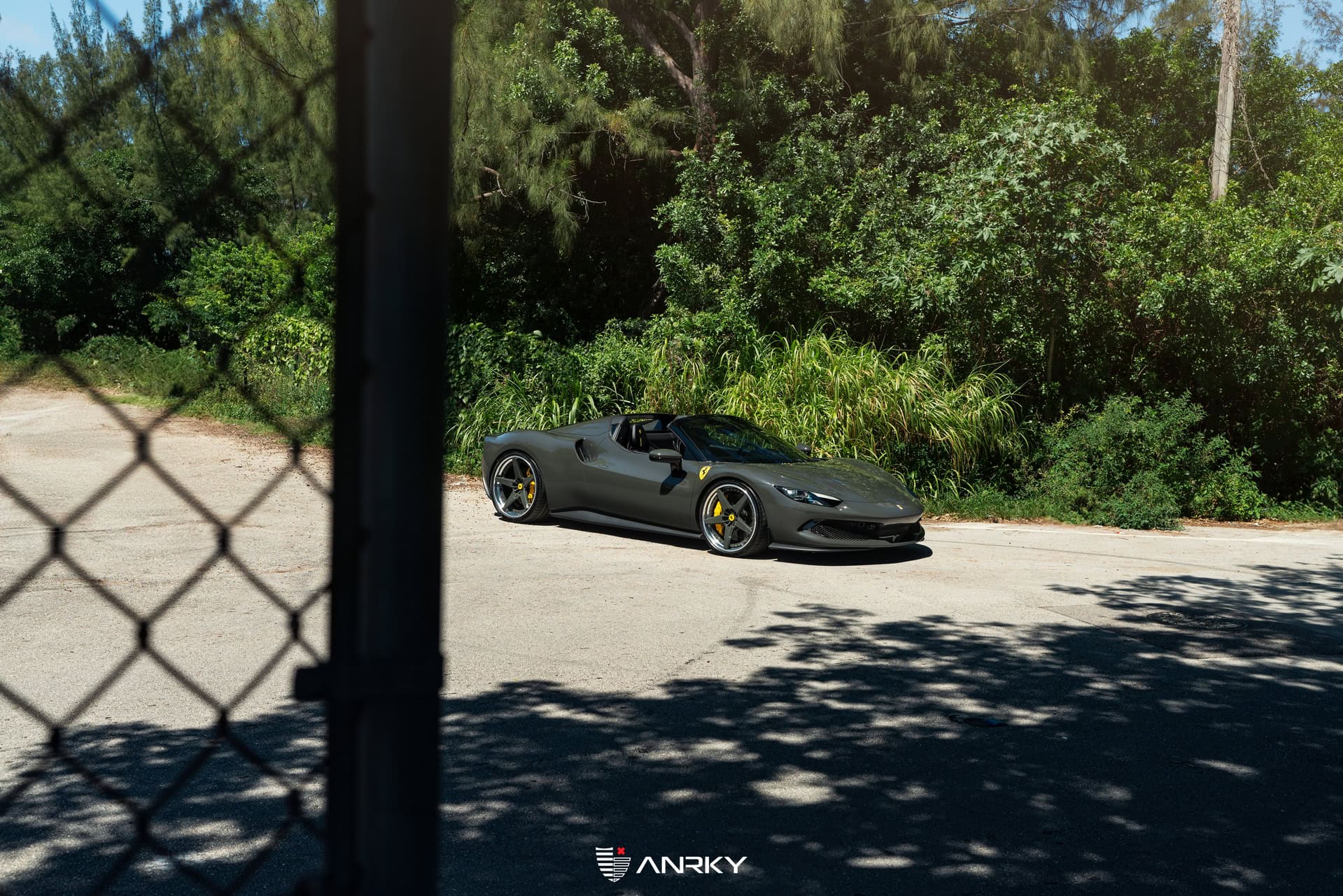 Photo 24 of Ferrari 296 GTS | Grigio Scuro | on ANRKY RS5.3 | Grigio Scuro