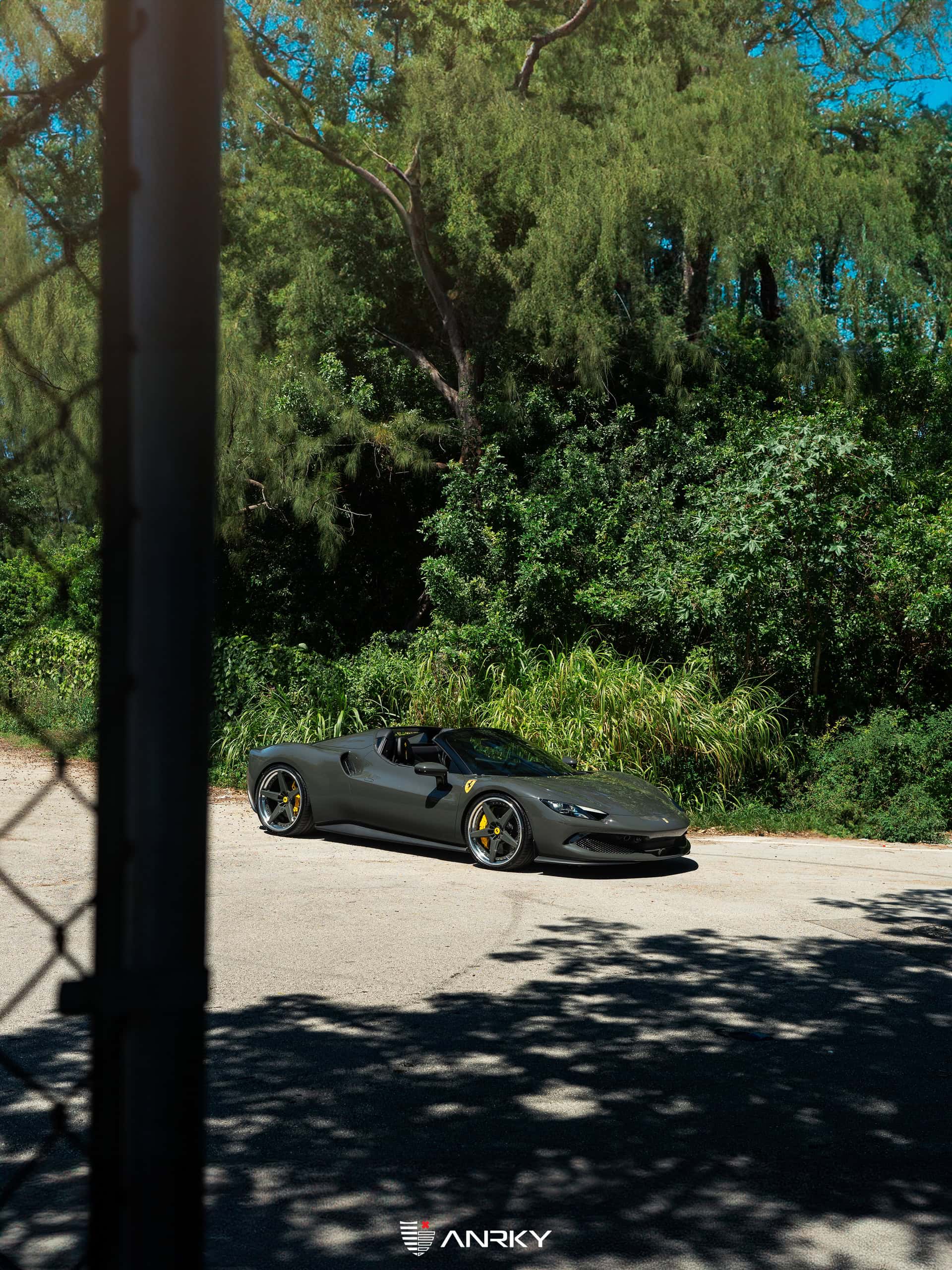 Photo 28 of Ferrari 296 GTS | Grigio Scuro | on ANRKY RS5.3 | Grigio Scuro